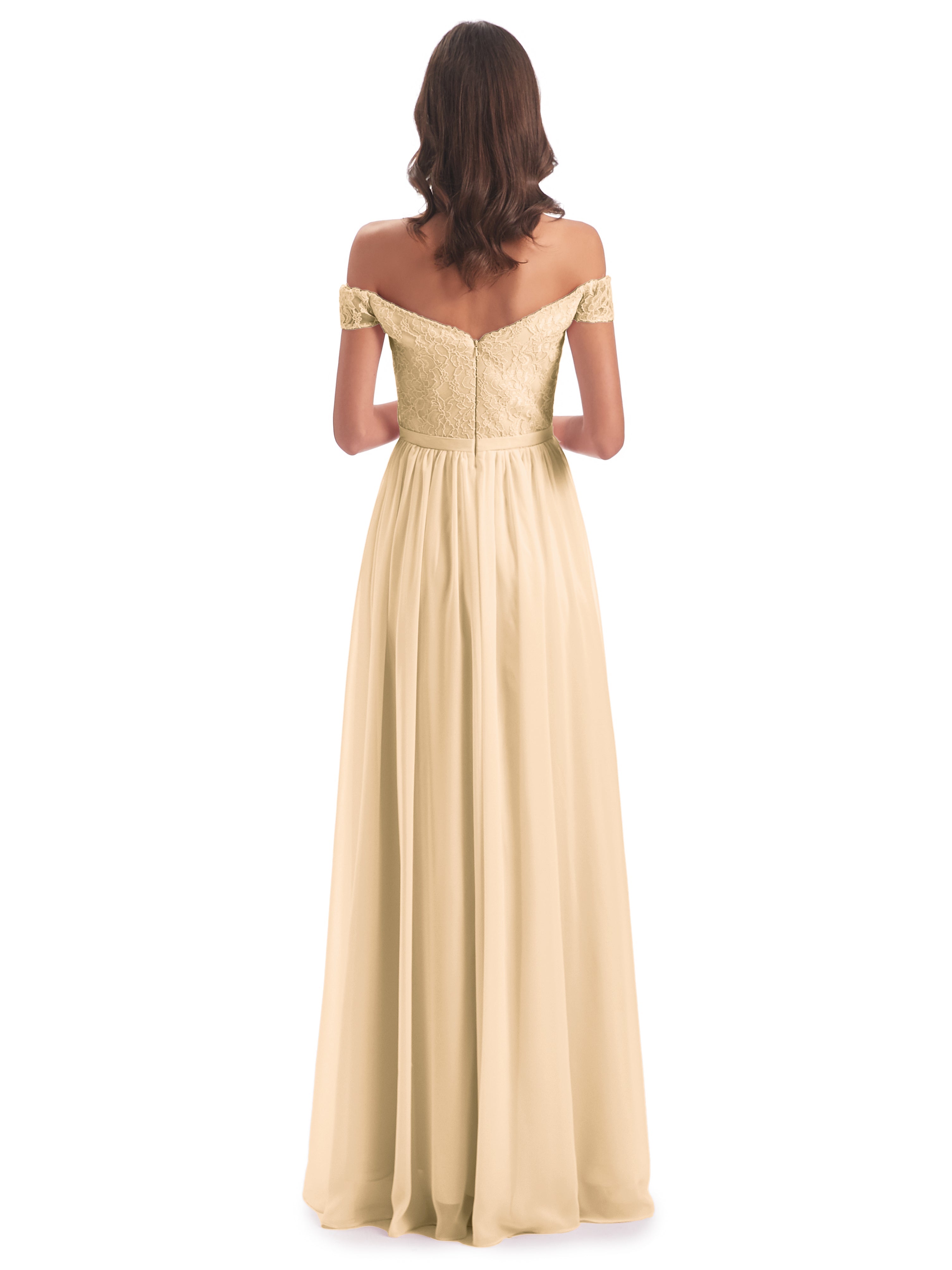 Charlotte Floor Length Off The Shoulder Bridesmaid Dresses