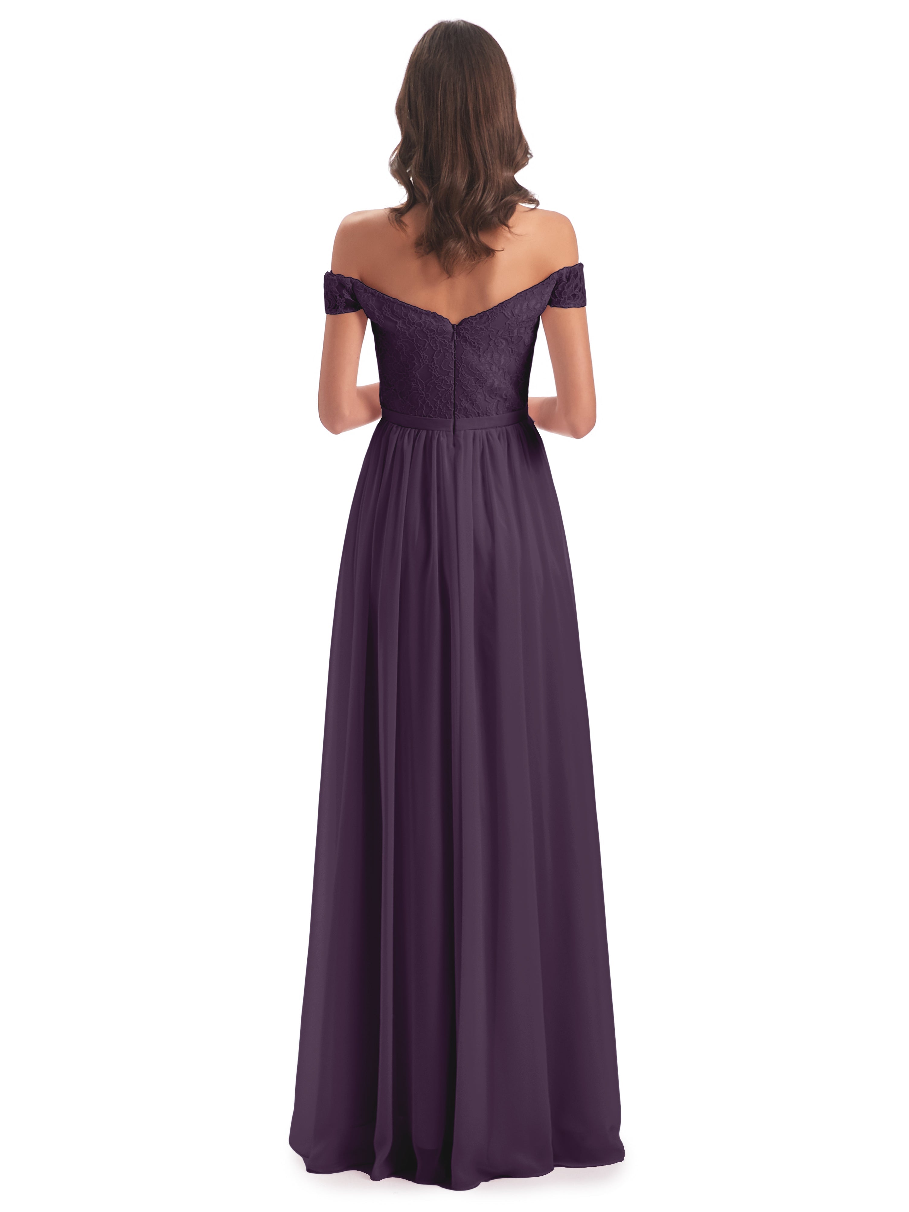 Charlotte Floor Length Off The Shoulder Bridesmaid Dresses