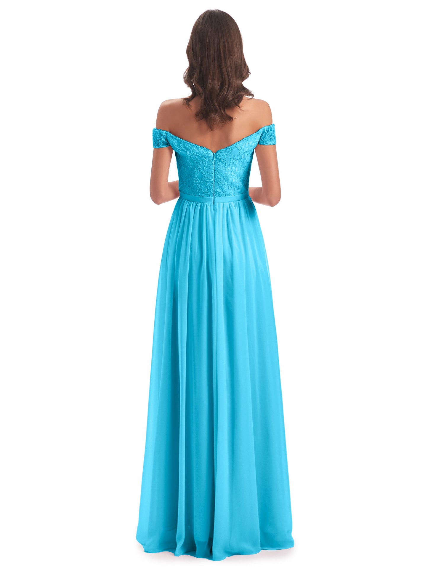 Charlotte Floor Length Off The Shoulder Bridesmaid Dresses
