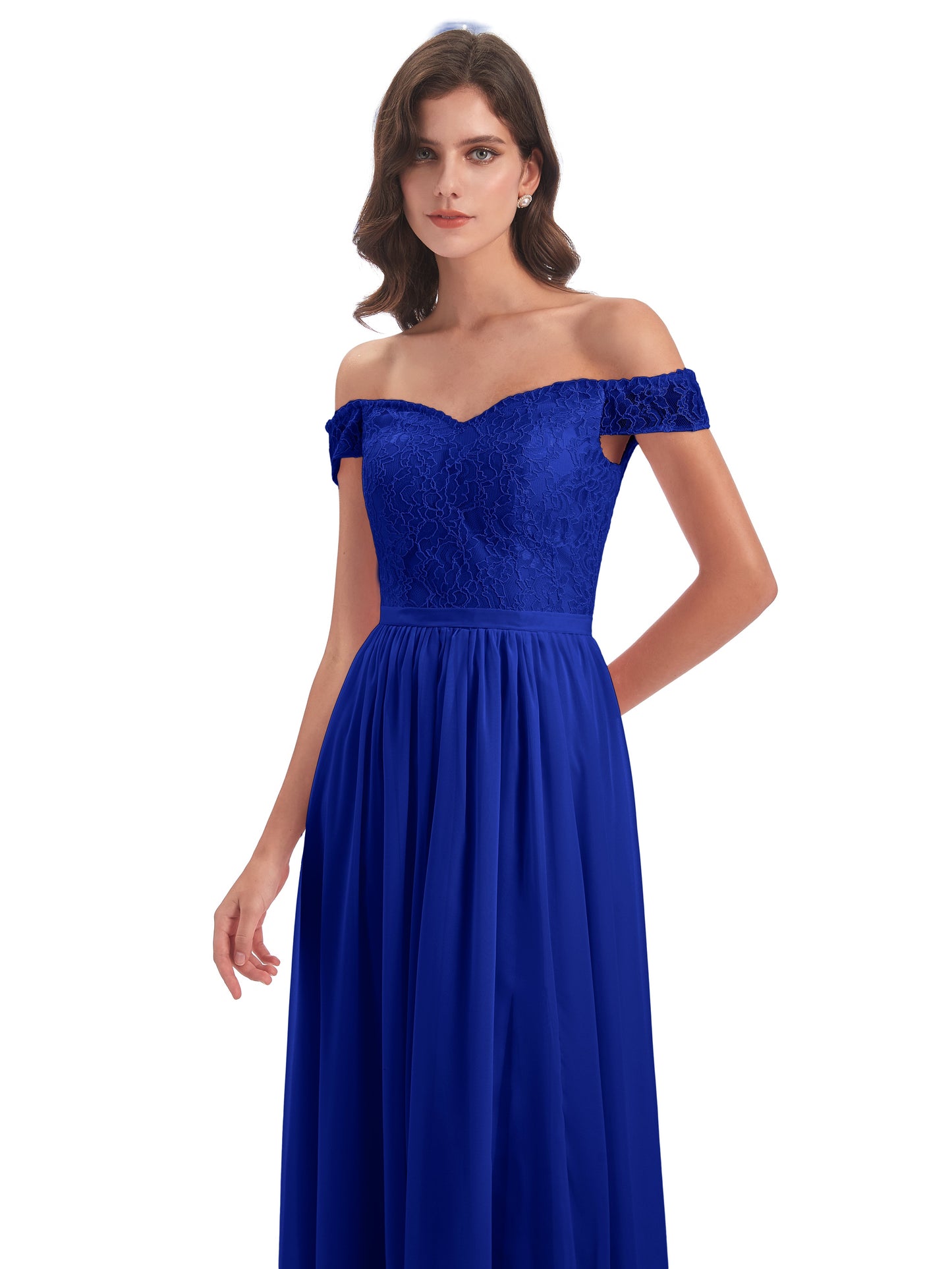 Charlotte Floor Length Off The Shoulder Bridesmaid Dresses
