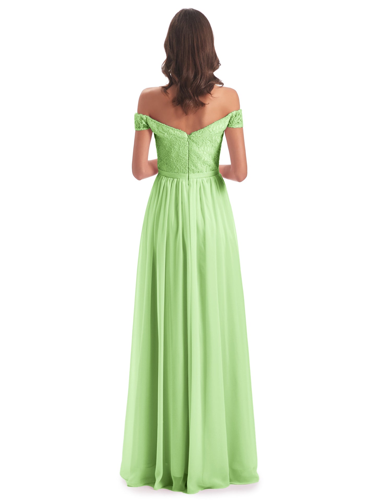 Charlotte Floor Length Off The Shoulder Bridesmaid Dresses