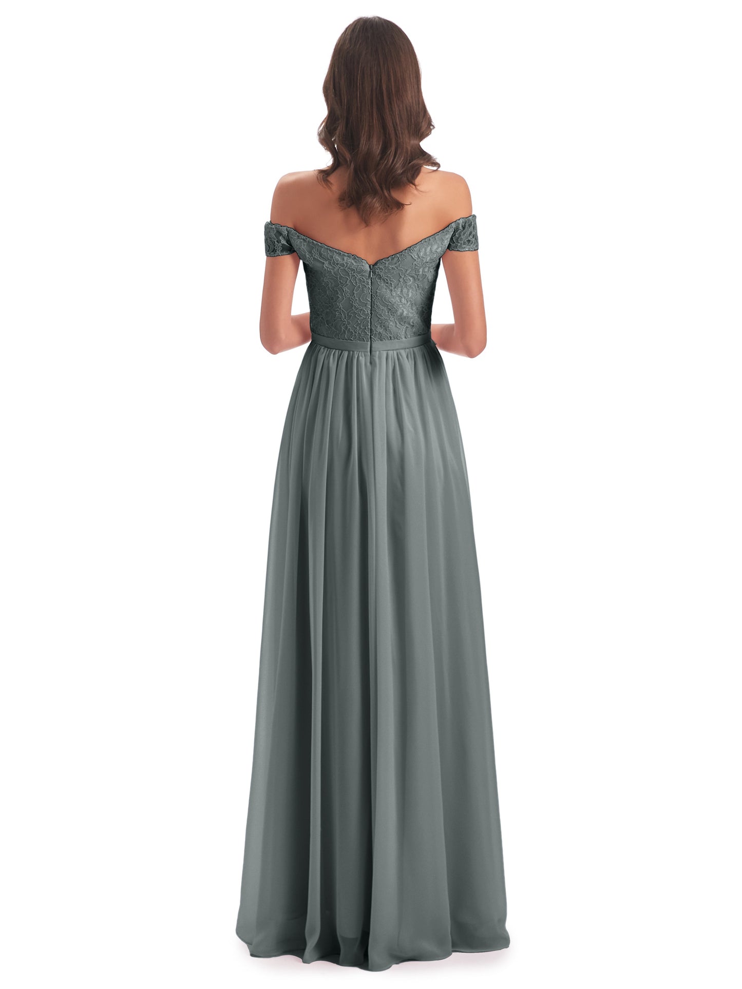 Charlotte Floor Length Off The Shoulder Bridesmaid Dresses