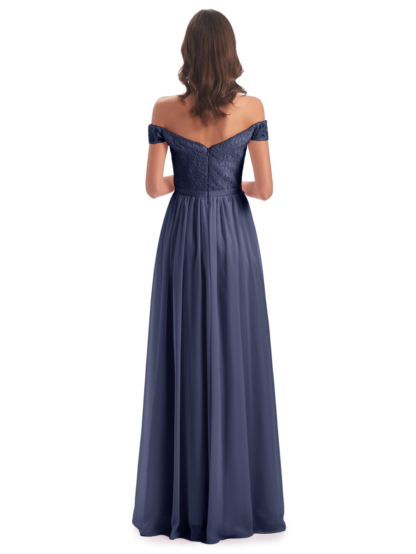 Charlotte Floor Length Off The Shoulder Bridesmaid Dresses