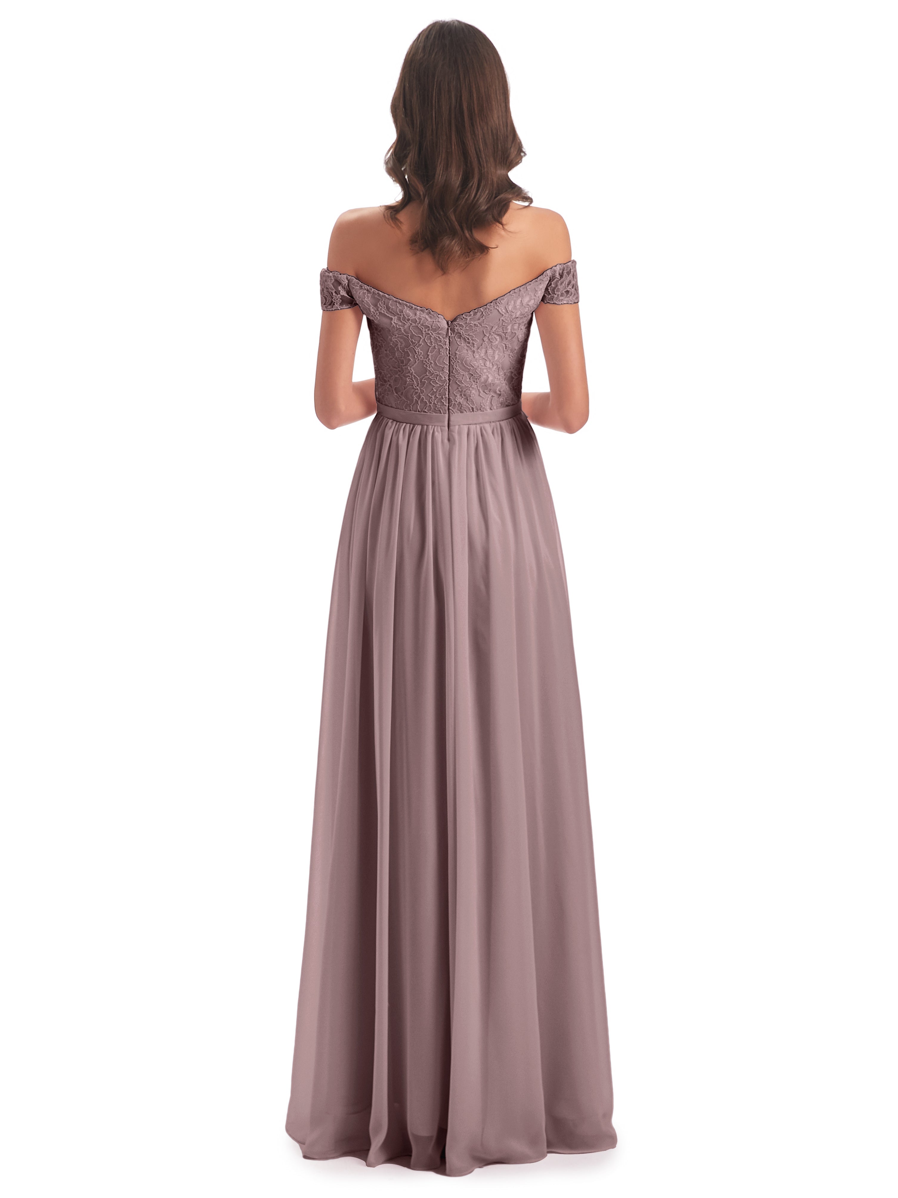 Charlotte Floor Length Off The Shoulder Bridesmaid Dresses
