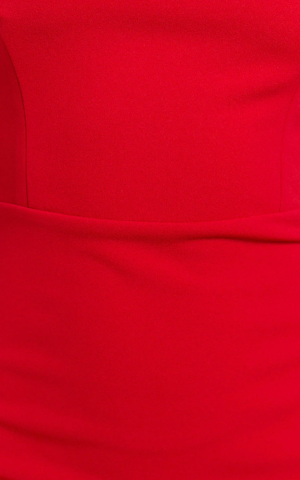 Salome Midi Dress Halter Neck Column Dress in Red
