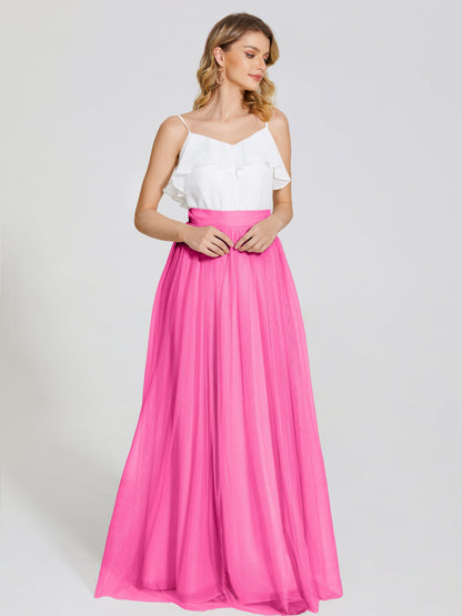Hayden Two Pieces Tulle Bridesmaid Skirt