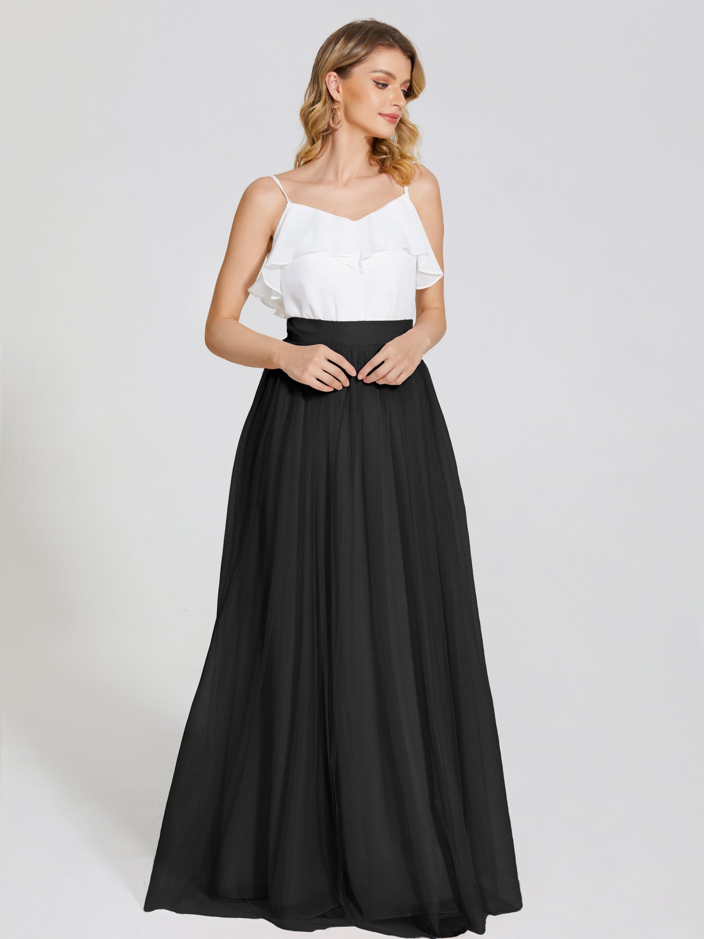 Hayden Two Pieces Tulle Bridesmaid Skirt