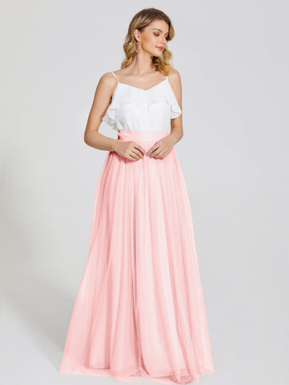 Hayden Two Pieces Tulle Bridesmaid Skirt