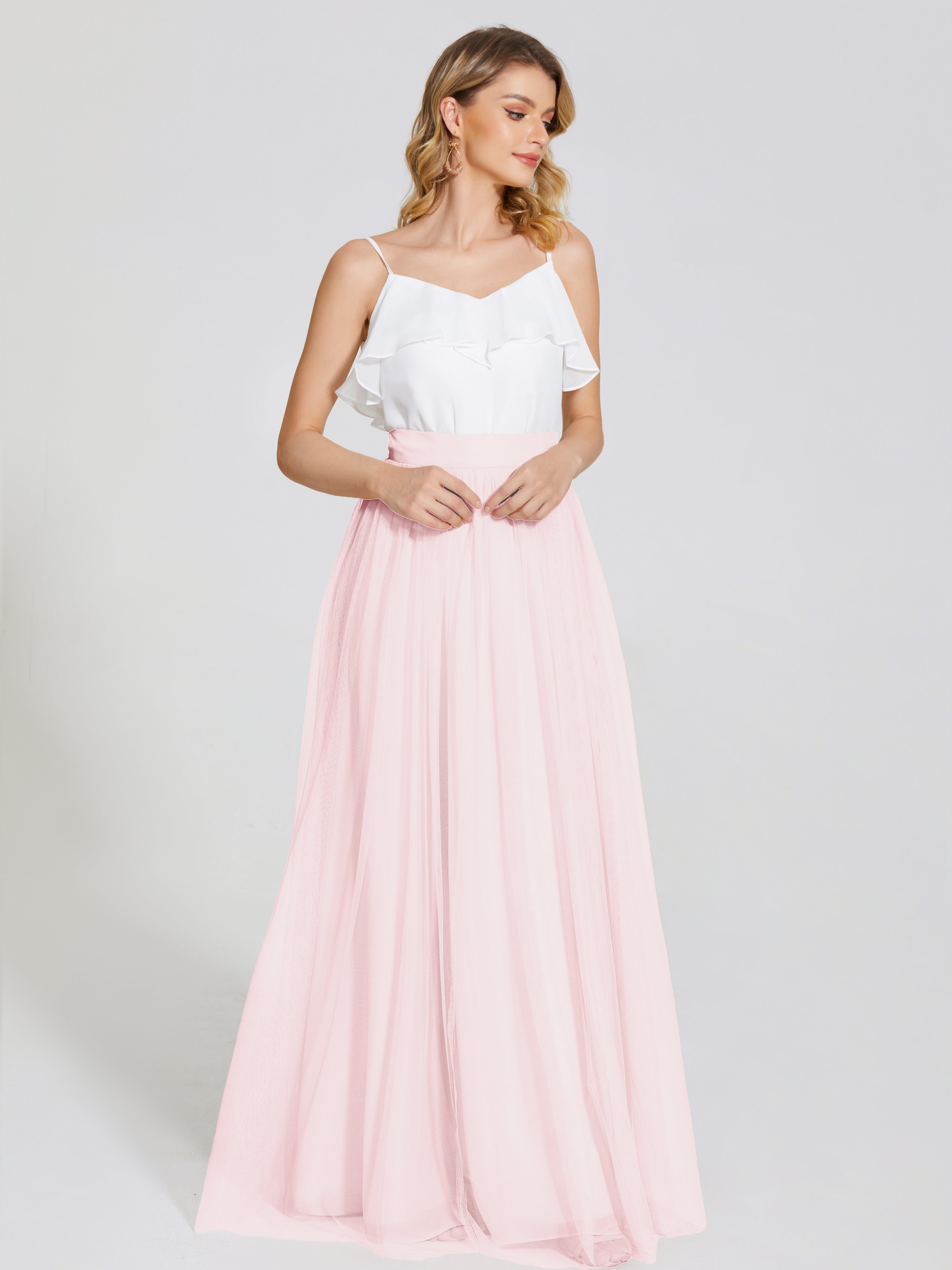 Hayden Two Pieces Tulle Bridesmaid Skirt