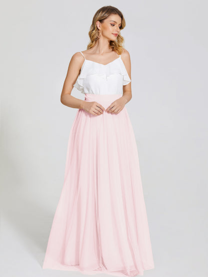 Hayden Two Pieces Tulle Bridesmaid Skirt