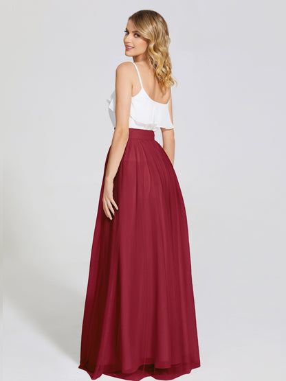 Hayden Two Pieces Tulle Bridesmaid Skirt