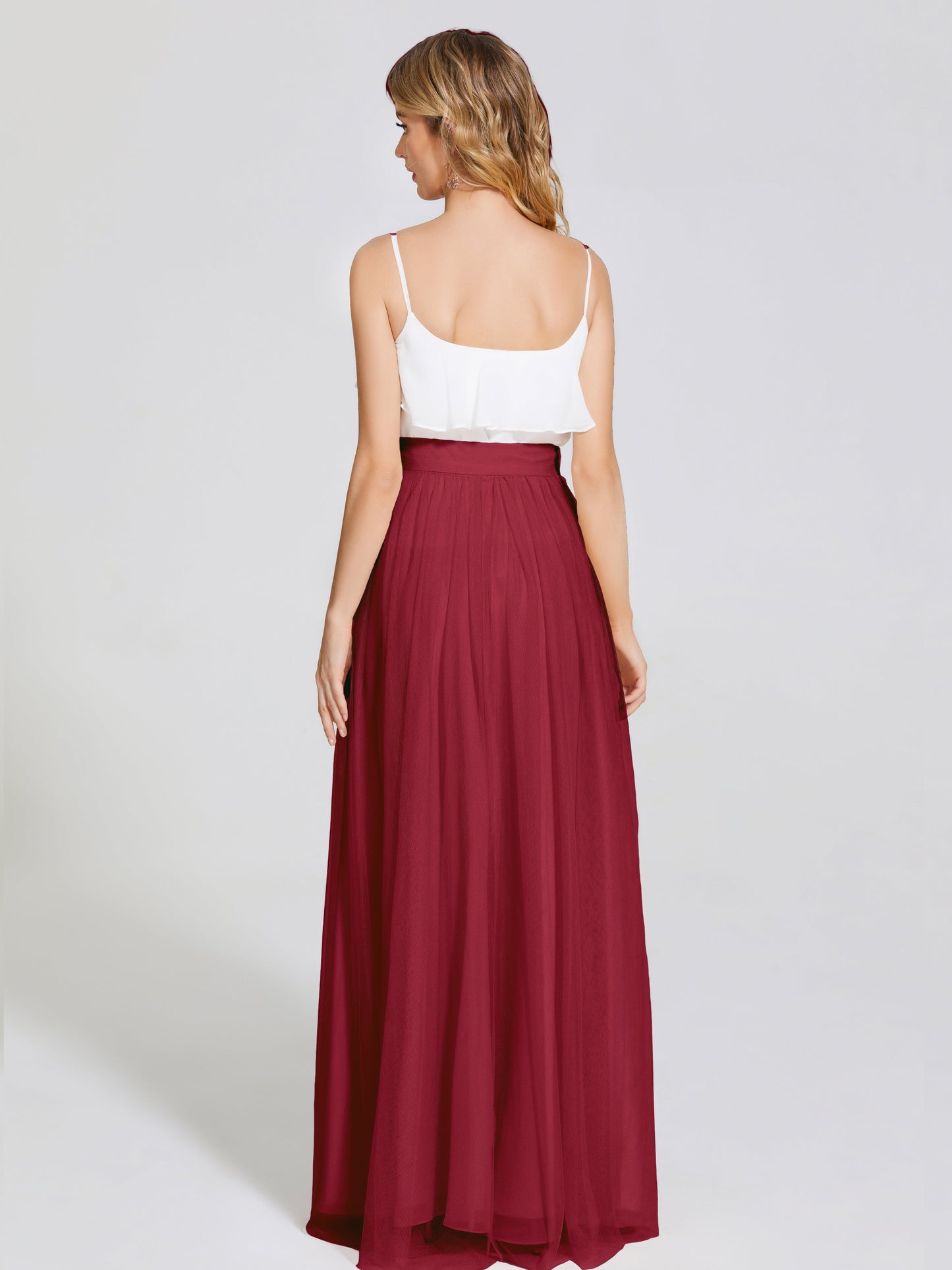 Hayden Two Pieces Tulle Bridesmaid Skirt