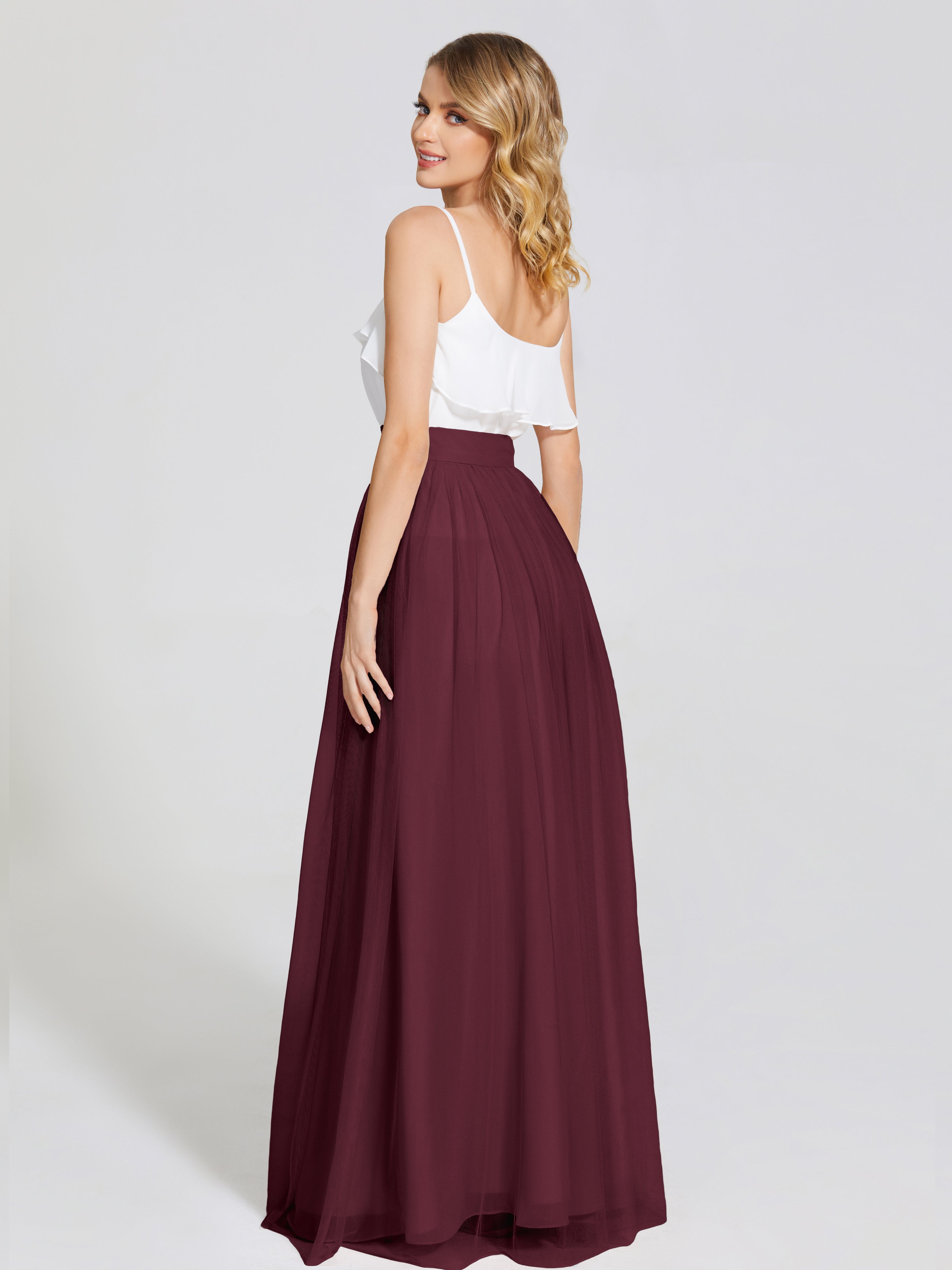 Hayden Two Pieces Tulle Bridesmaid Skirt