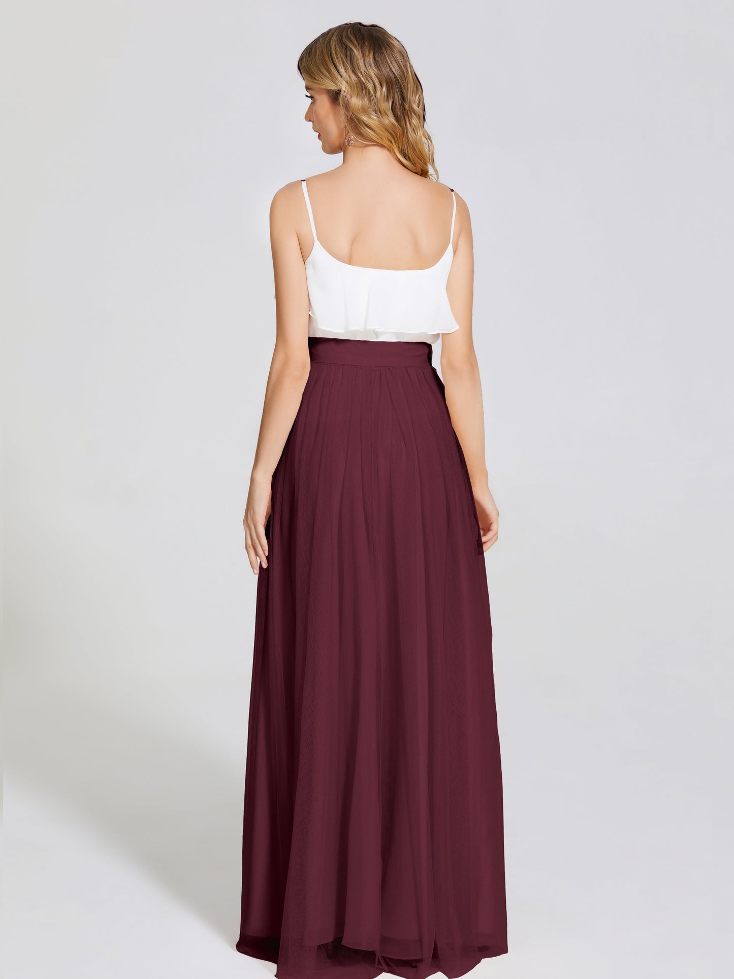 Hayden Two Pieces Tulle Bridesmaid Skirt