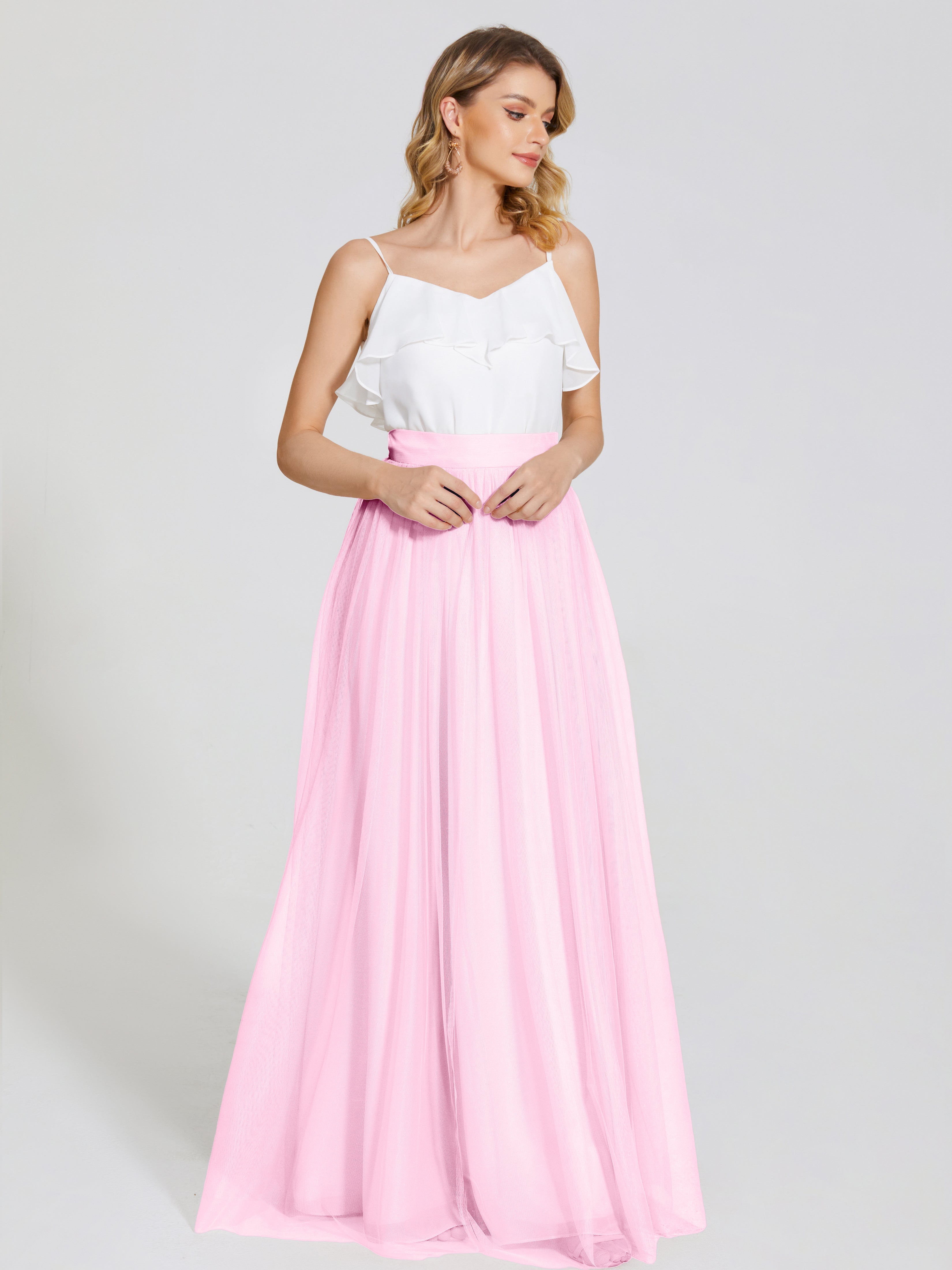 Hayden Two Pieces Tulle Bridesmaid Skirt