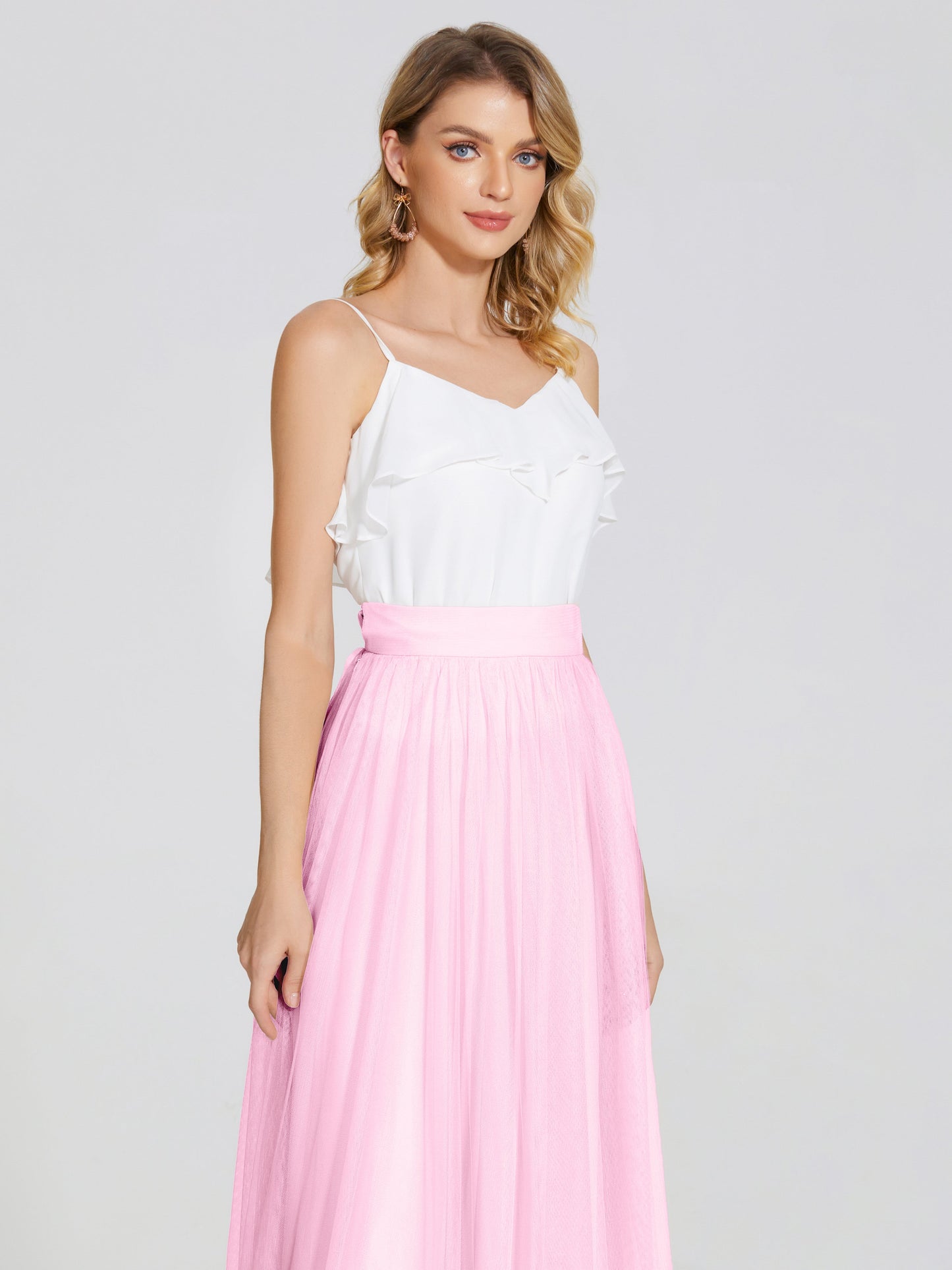 Hayden Two Pieces Tulle Bridesmaid Skirt