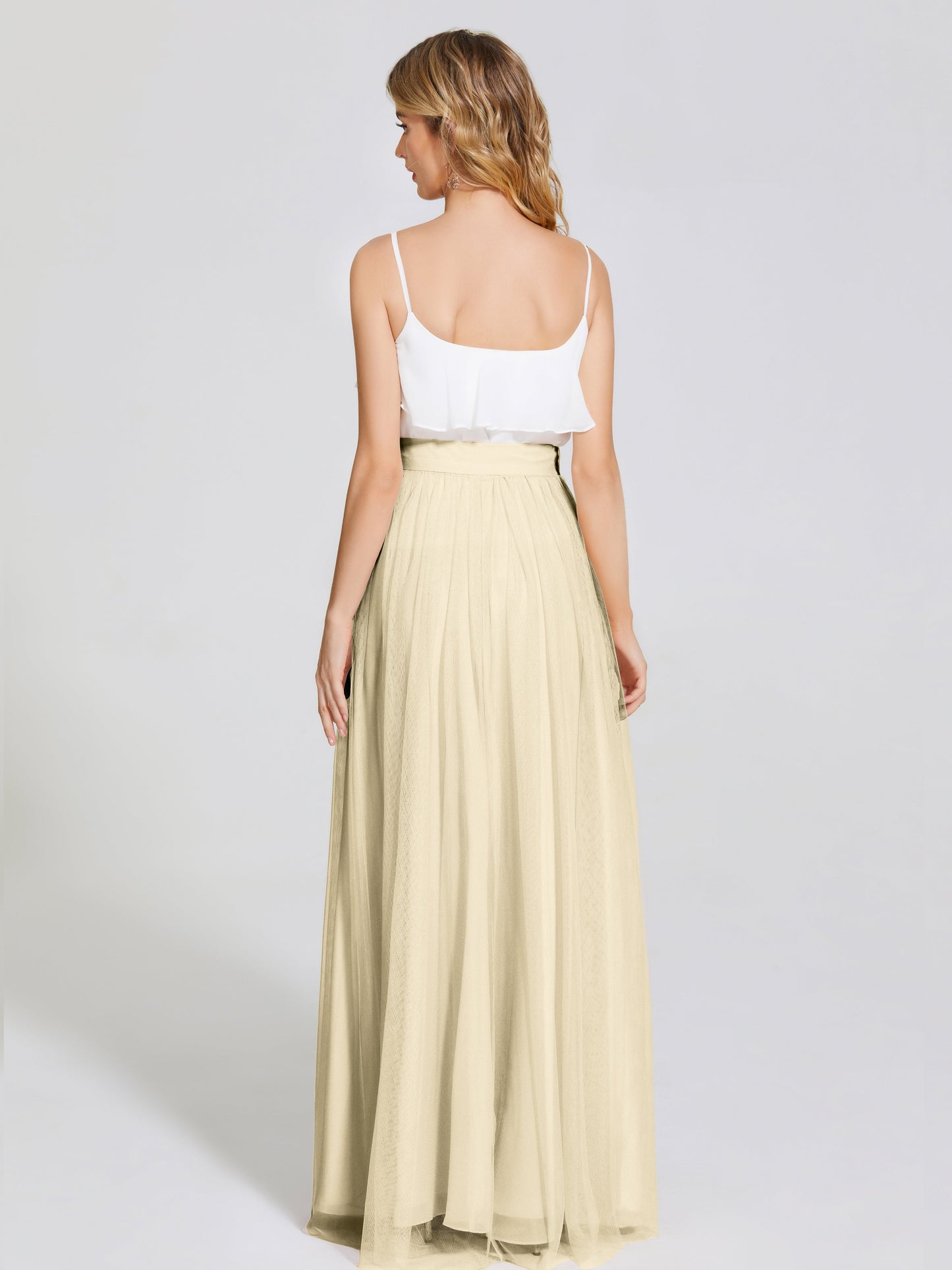 Hayden Two Pieces Tulle Bridesmaid Skirt