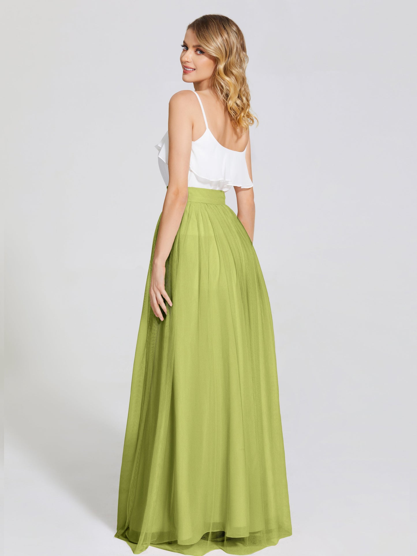 Hayden Two Pieces Tulle Bridesmaid Skirt