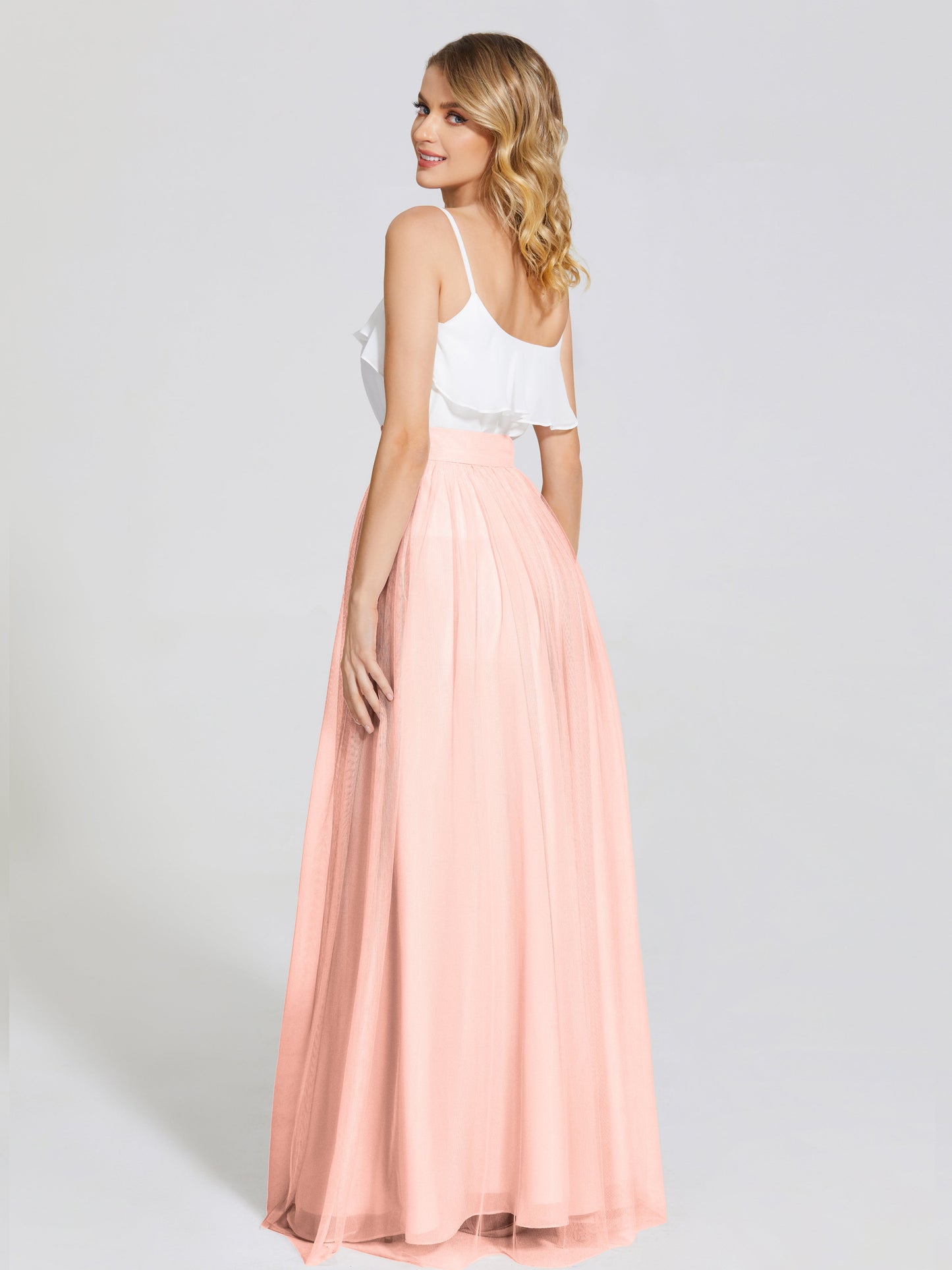 Hayden Two Pieces Tulle Bridesmaid Skirt