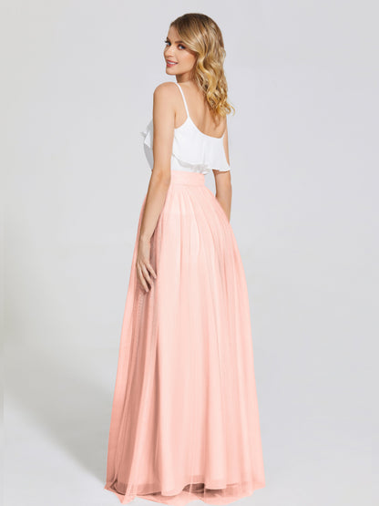 Hayden Two Pieces Tulle Bridesmaid Skirt