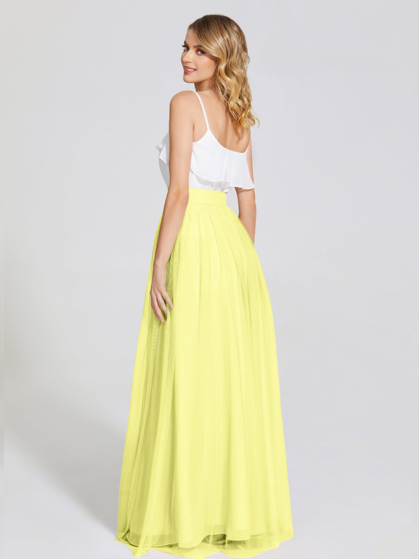 Hayden Two Pieces Tulle Bridesmaid Skirt
