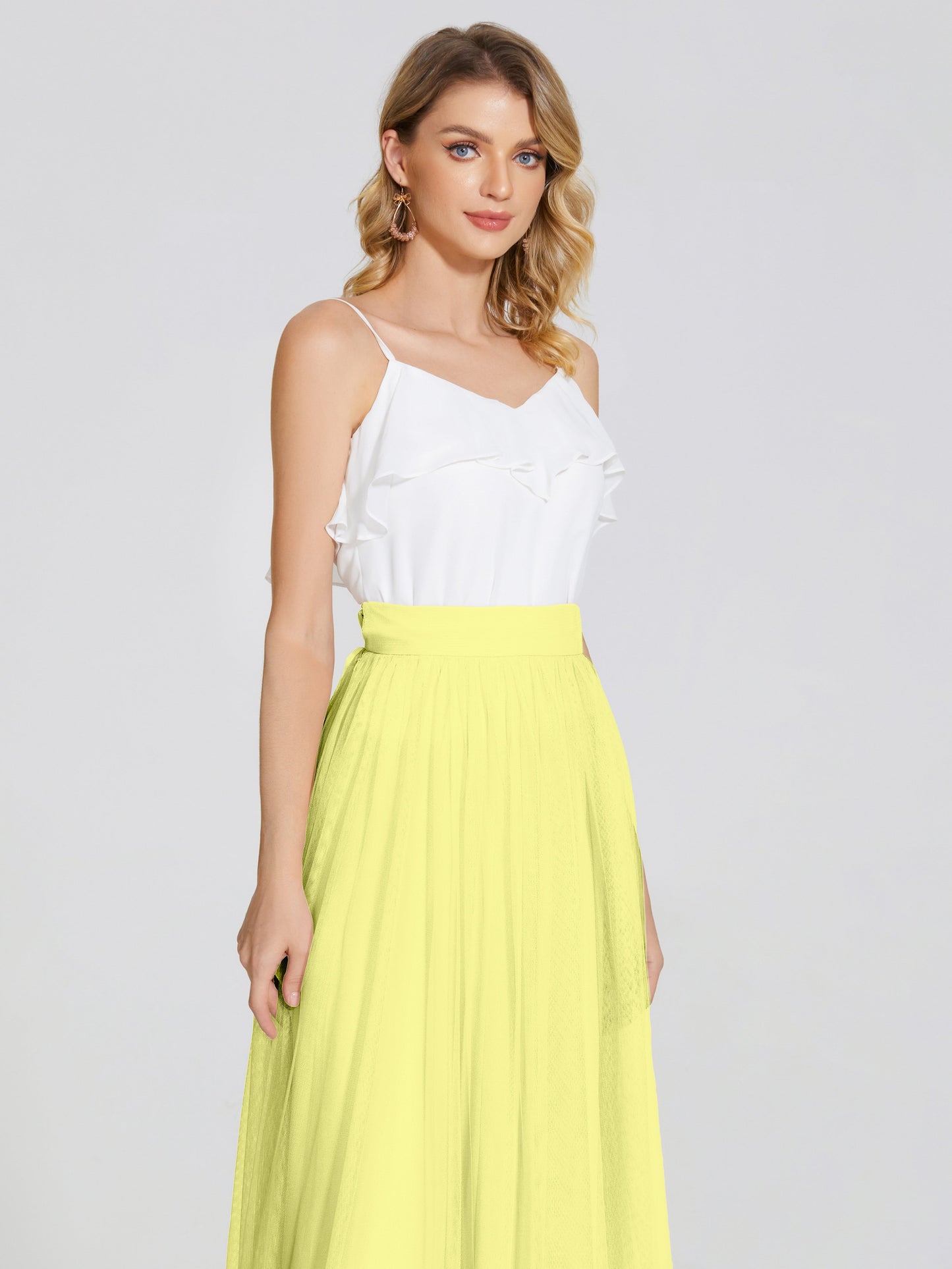 Hayden Two Pieces Tulle Bridesmaid Skirt