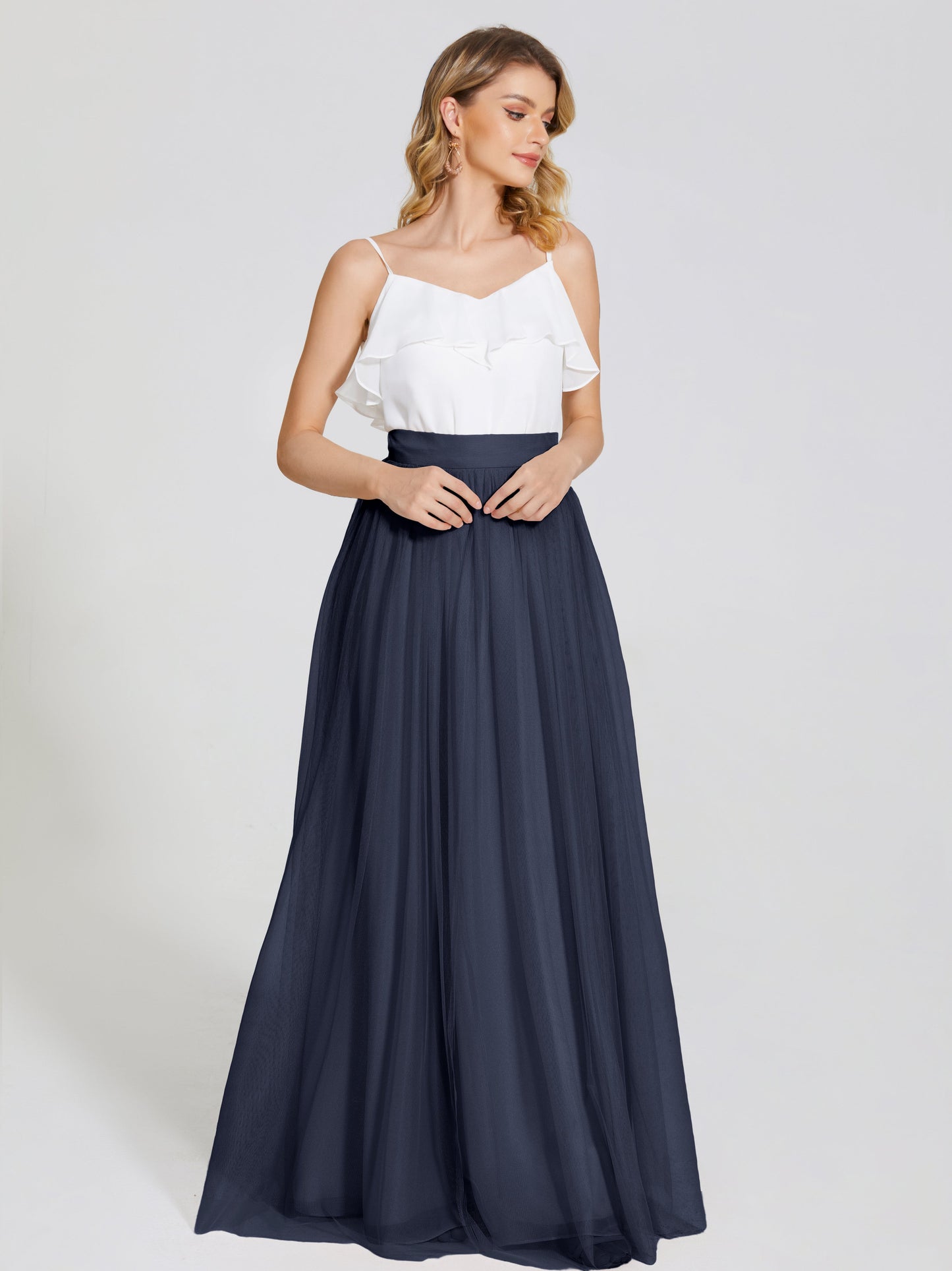 Hayden Two Pieces Tulle Bridesmaid Skirt