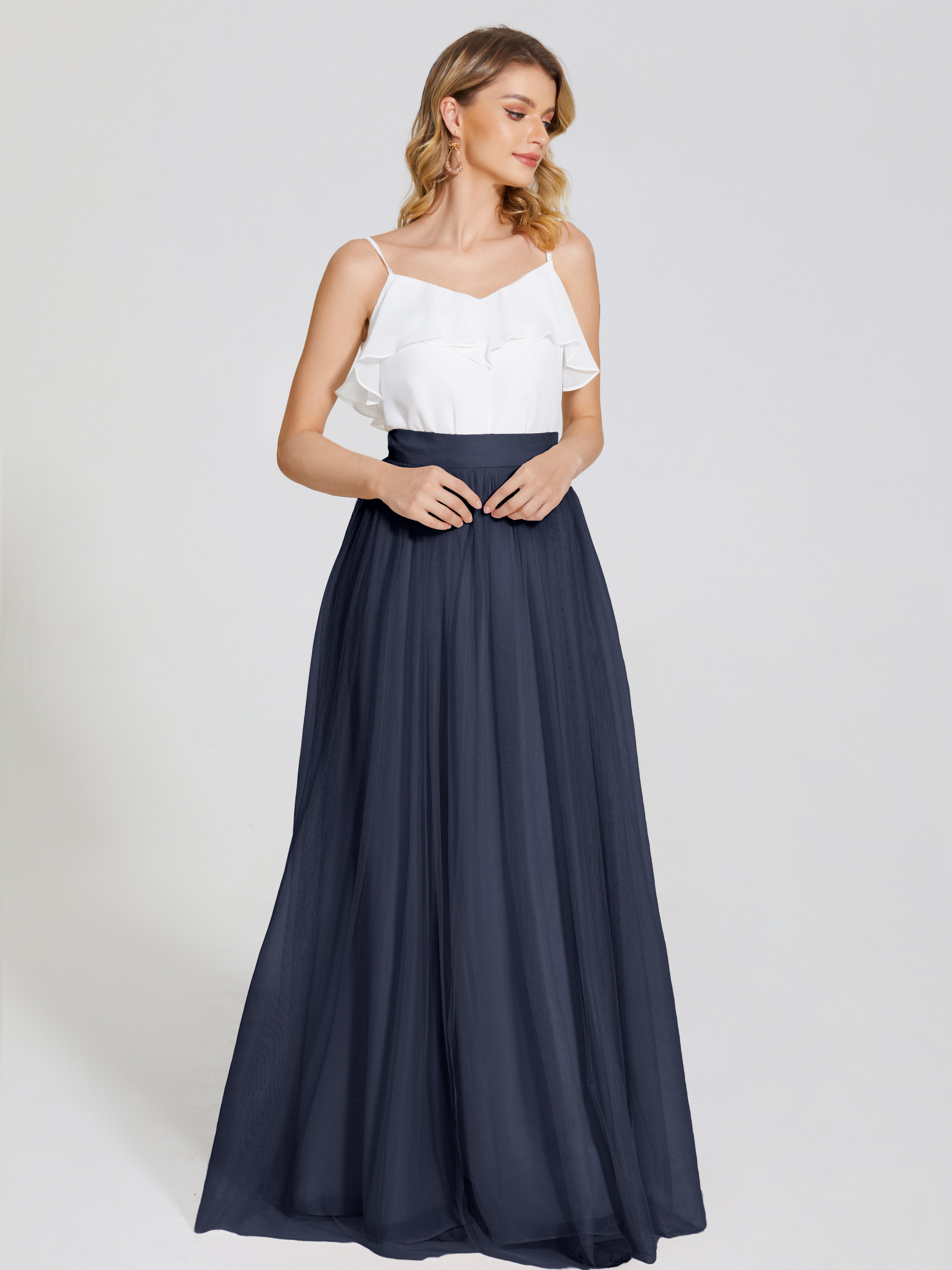 Hayden Two Pieces Tulle Bridesmaid Skirt