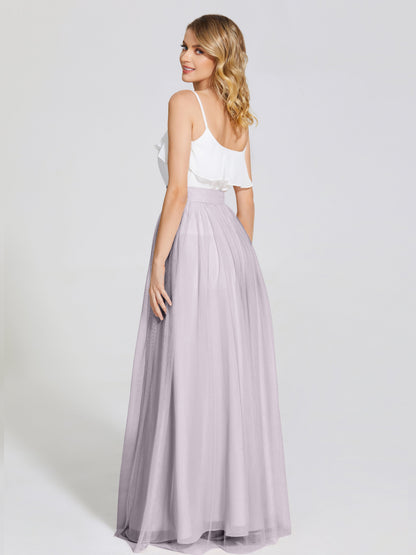 Hayden Two Pieces Tulle Bridesmaid Skirt