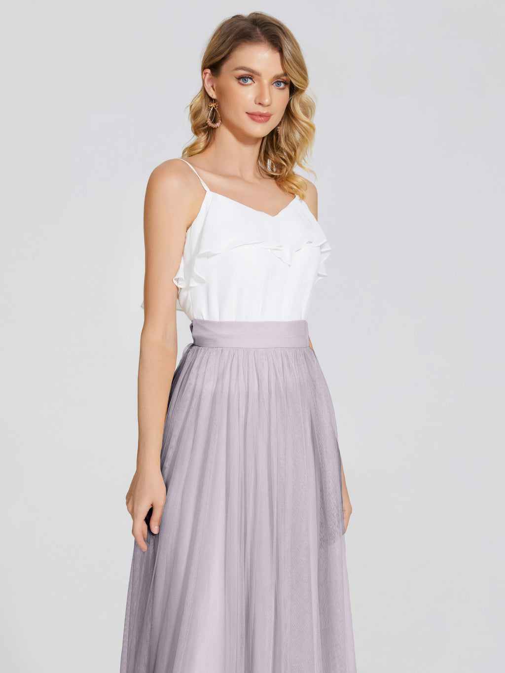 Hayden Two Pieces Tulle Bridesmaid Skirt