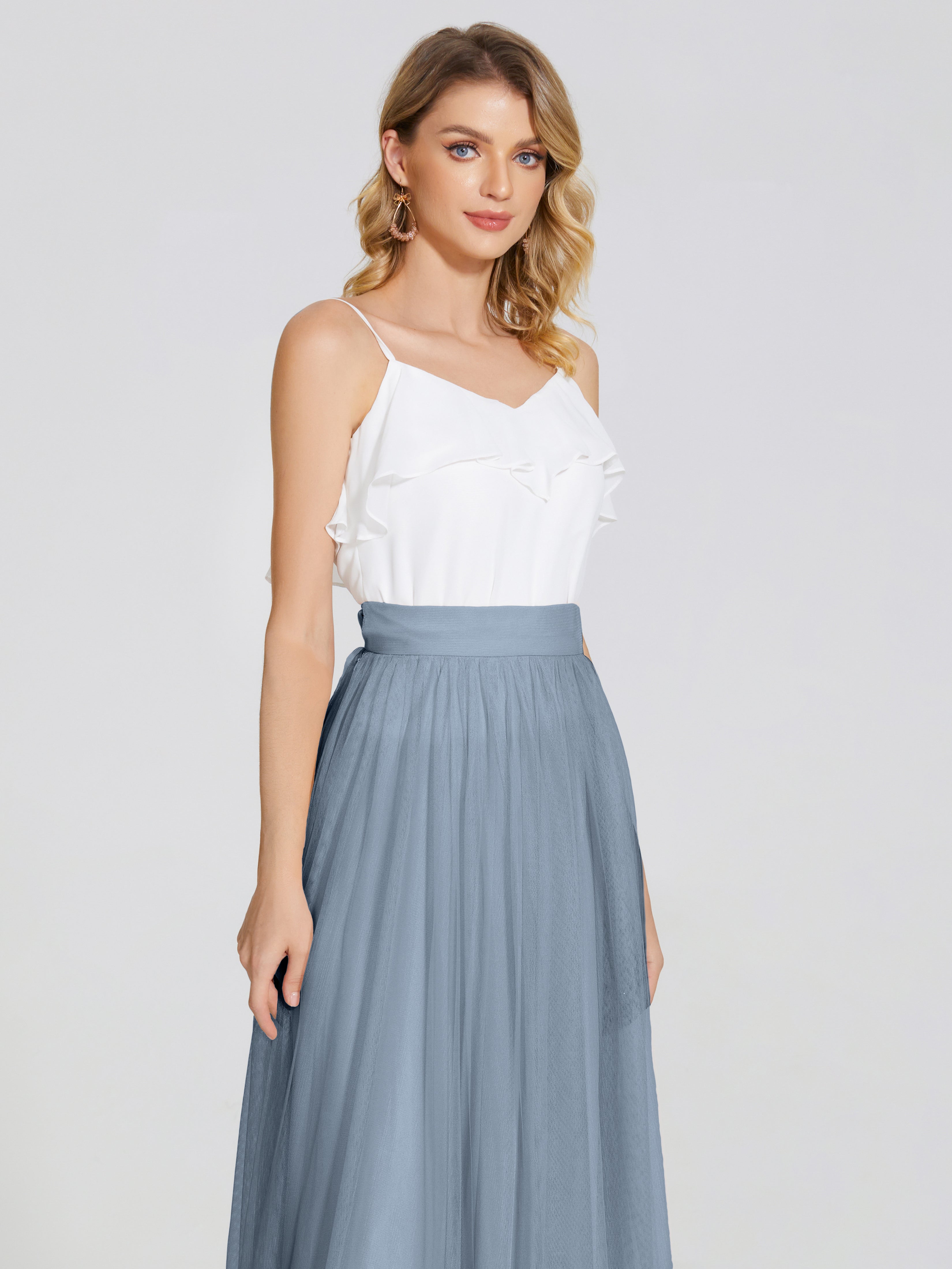 Hayden Two Pieces Tulle Bridesmaid Skirt