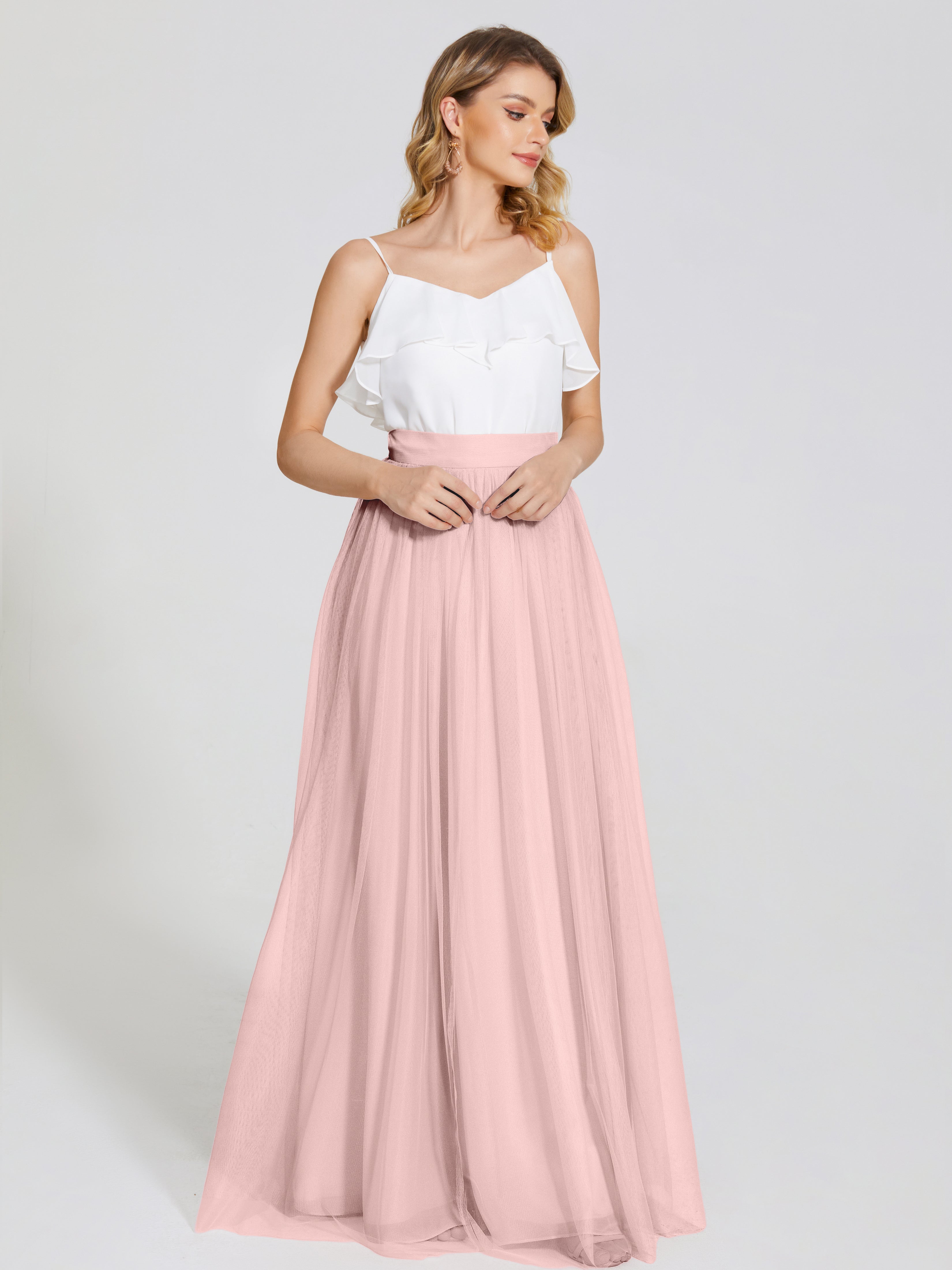Hayden Two Pieces Tulle Bridesmaid Skirt