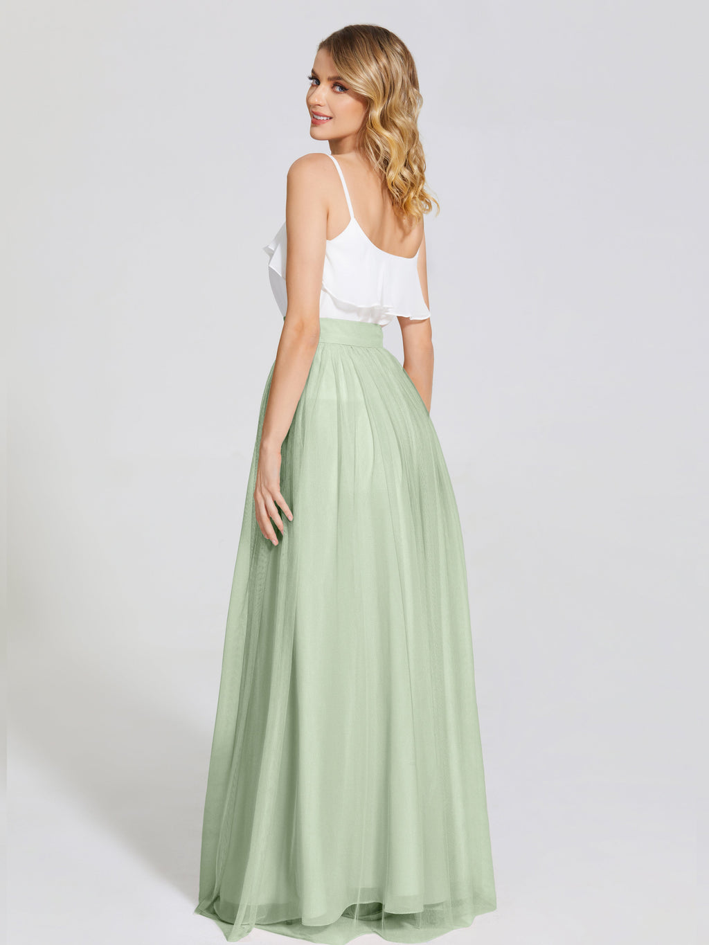 Hayden Two Pieces Tulle Bridesmaid Skirt