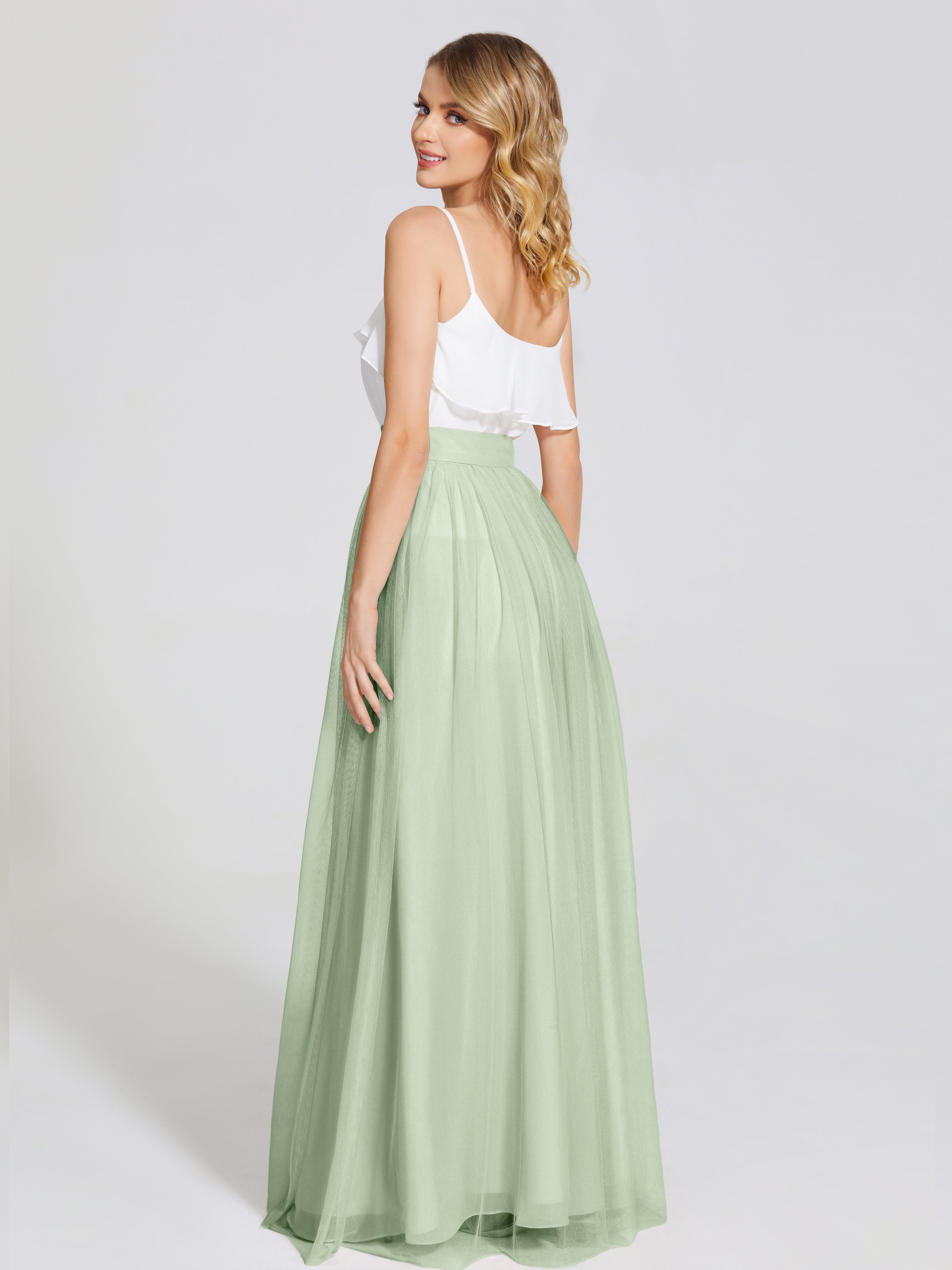 Hayden Two Pieces Tulle Bridesmaid Skirt