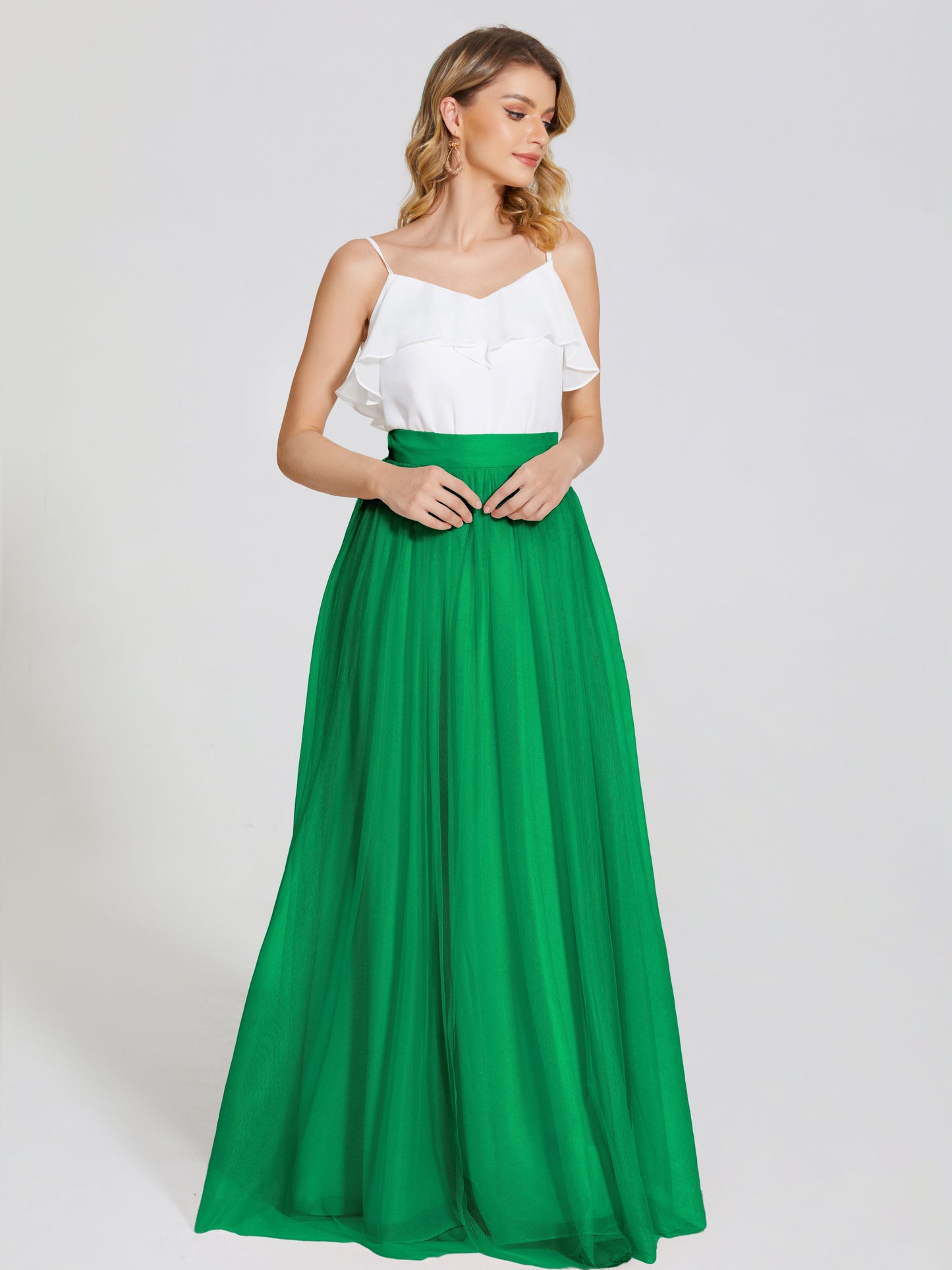 Hayden Two Pieces Tulle Bridesmaid Skirt