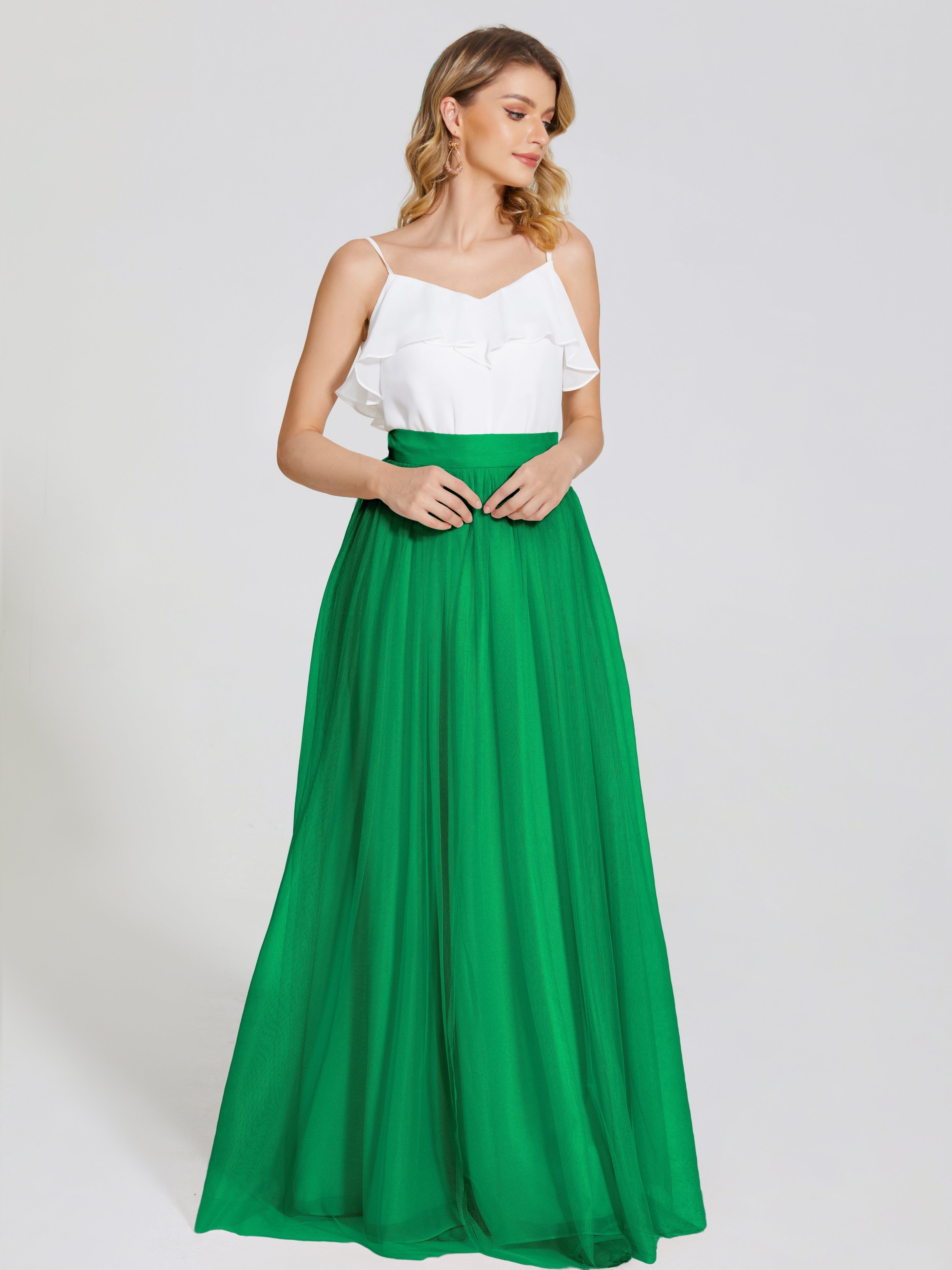 Hayden Two Pieces Tulle Bridesmaid Skirt