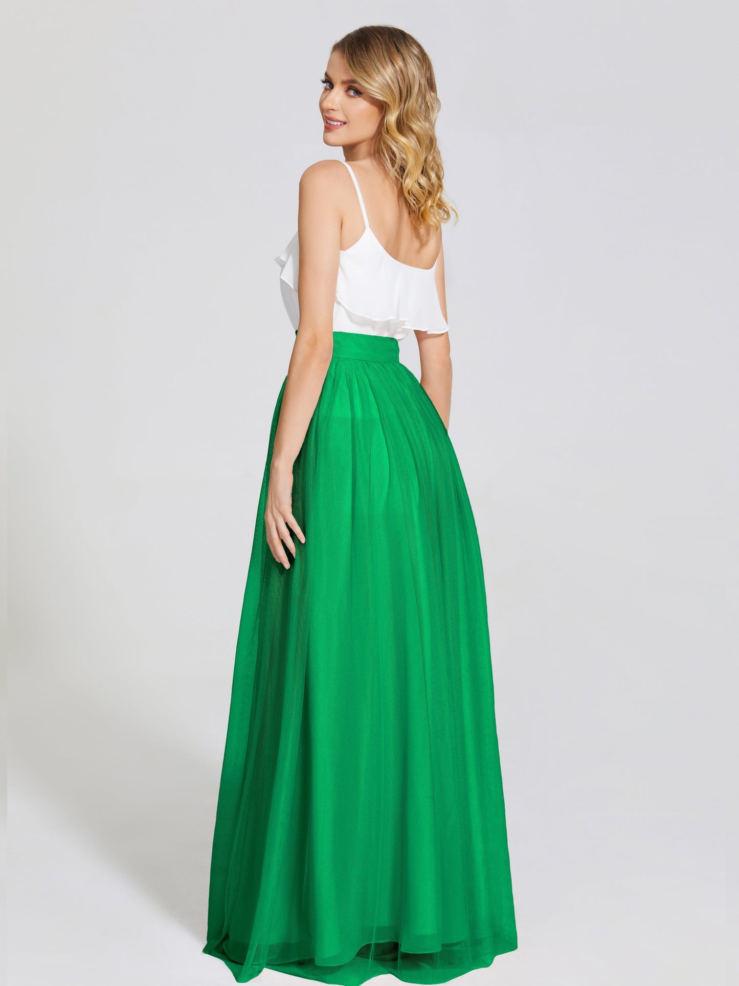 Hayden Two Pieces Tulle Bridesmaid Skirt