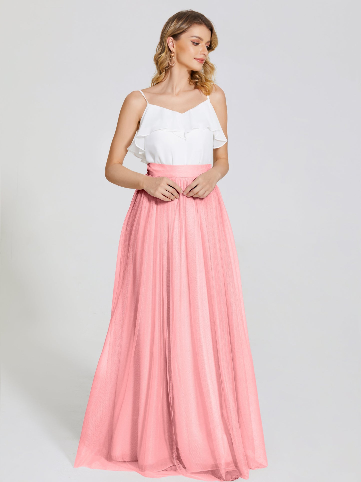 Hayden Two Pieces Tulle Bridesmaid Skirt