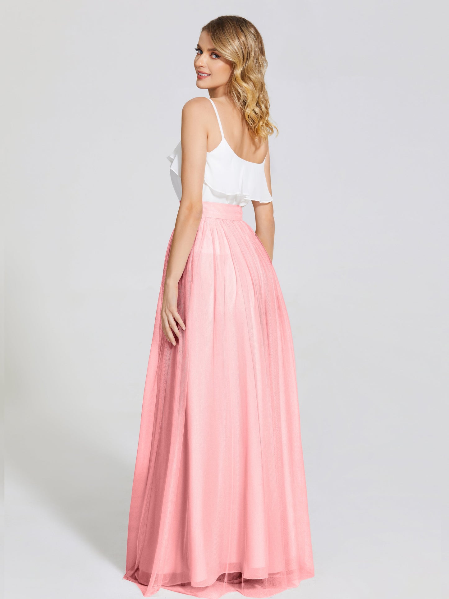 Hayden Two Pieces Tulle Bridesmaid Skirt