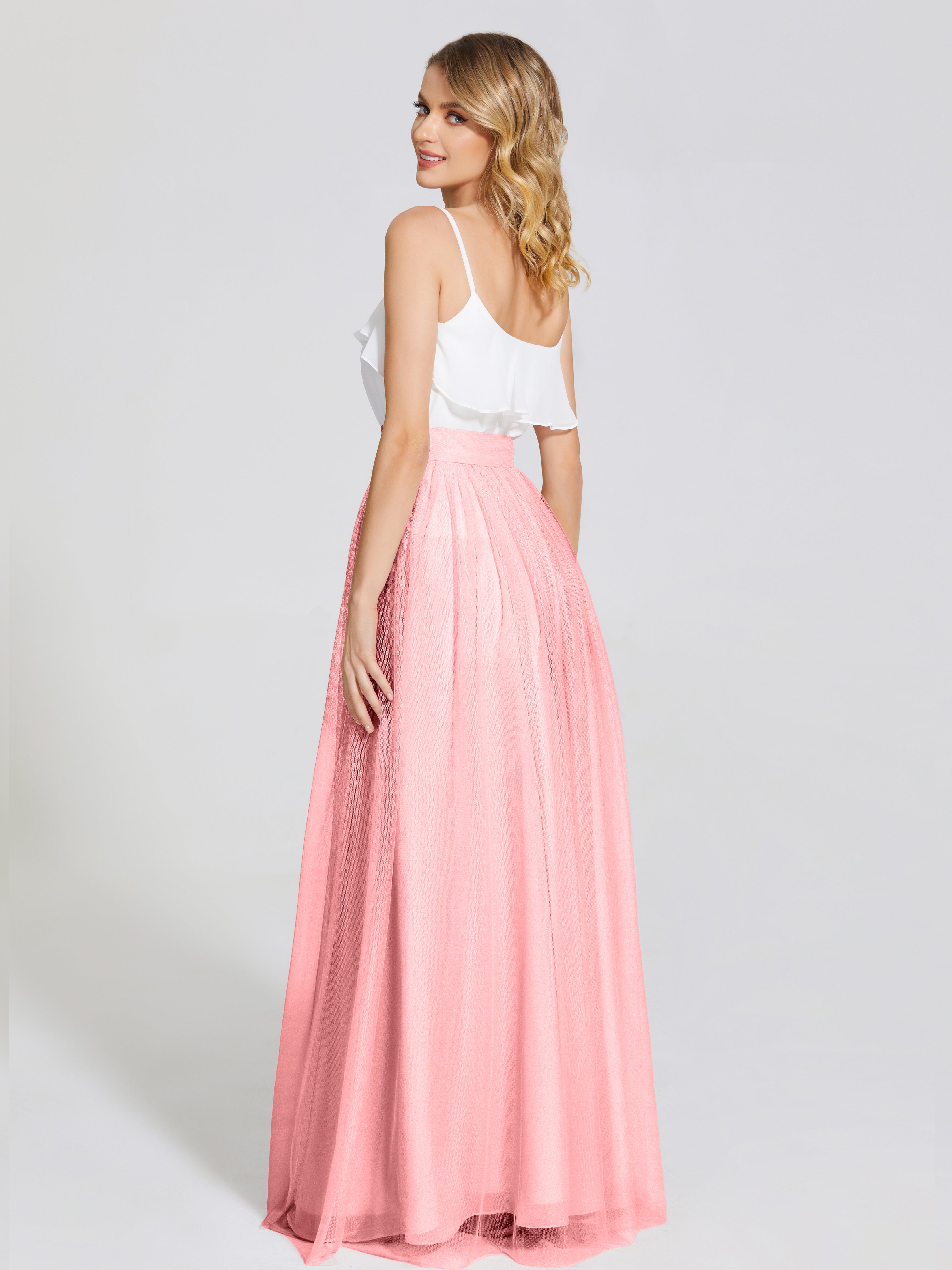 Hayden Two Pieces Tulle Bridesmaid Skirt