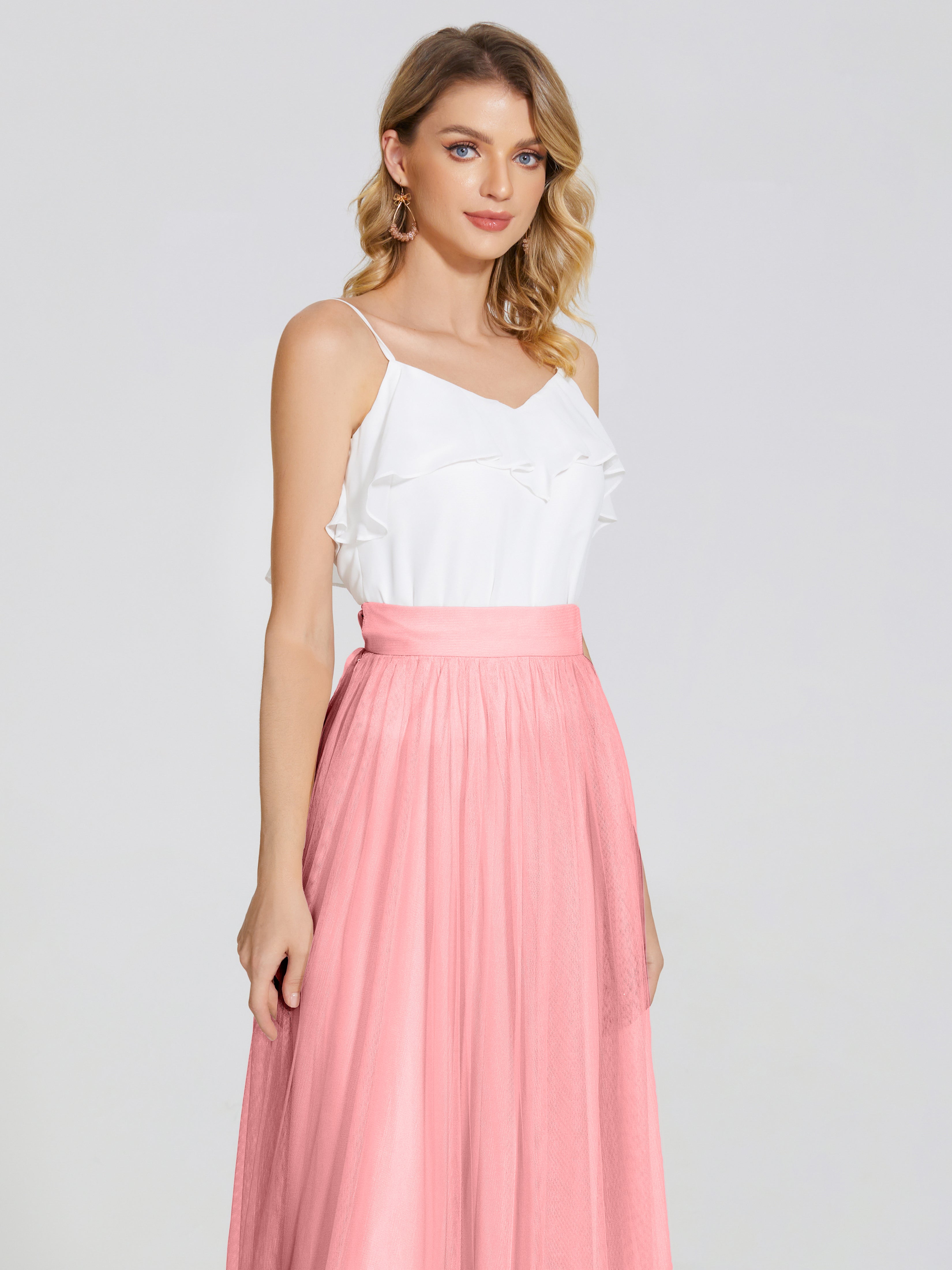 Hayden Two Pieces Tulle Bridesmaid Skirt