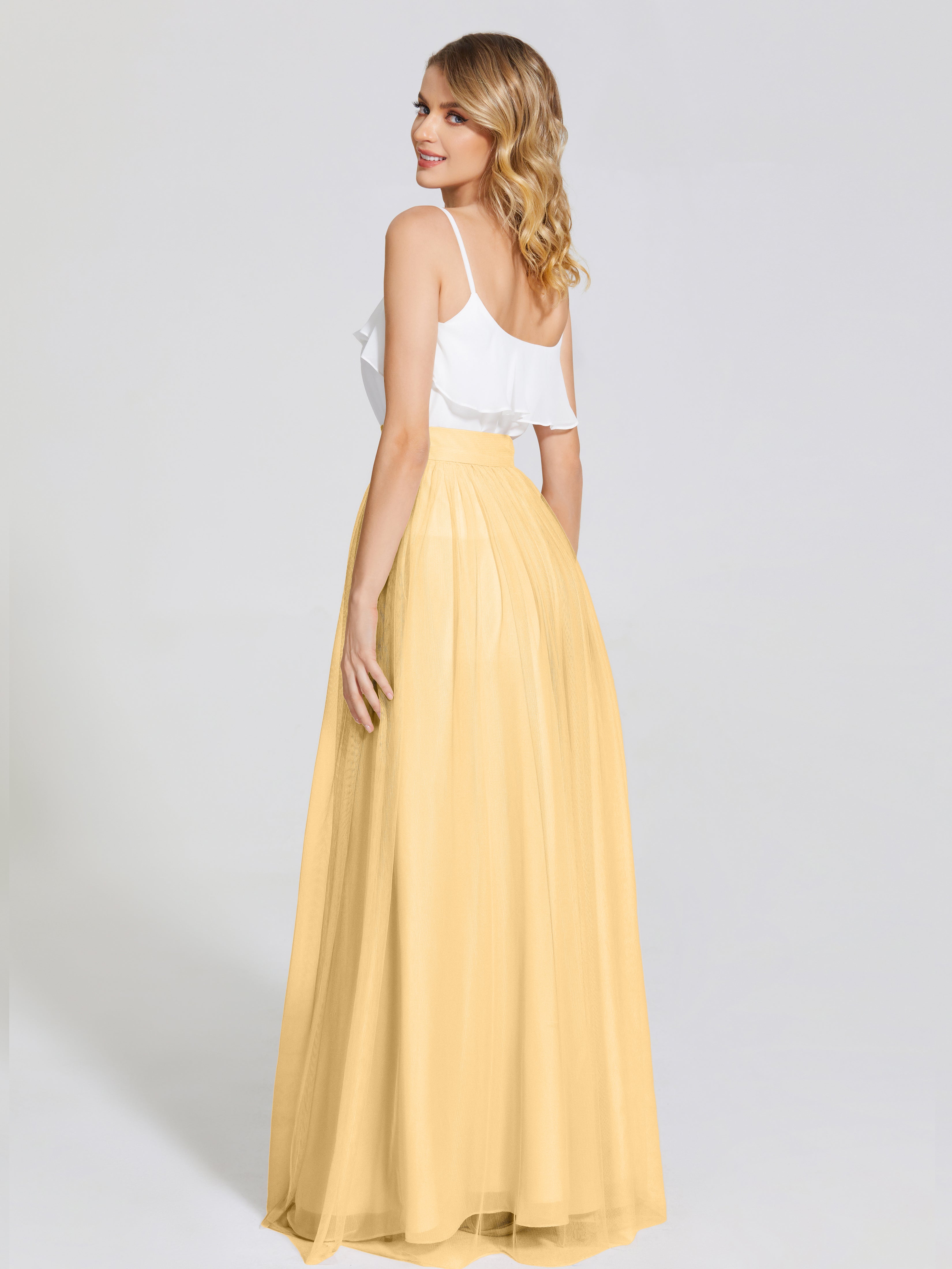 Hayden Two Pieces Tulle Bridesmaid Skirt