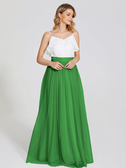 Hayden Two Pieces Tulle Bridesmaid Skirt