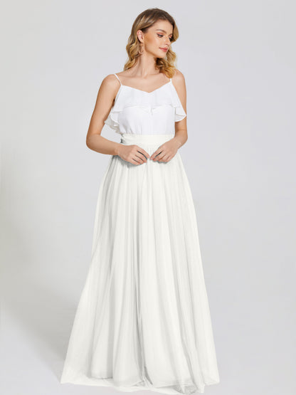 Hayden Two Pieces Tulle Bridesmaid Skirt