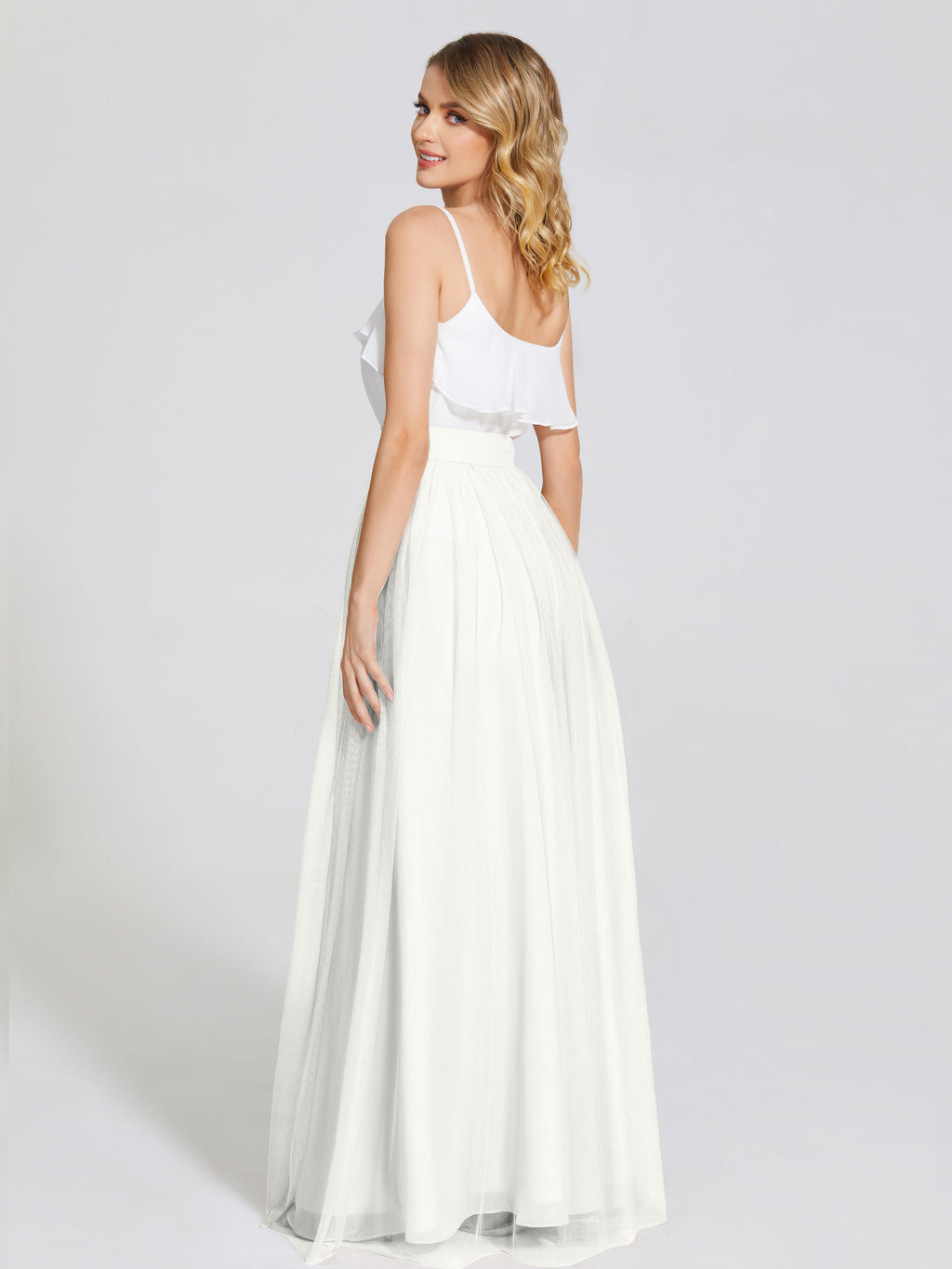 Hayden Two Pieces Tulle Bridesmaid Skirt
