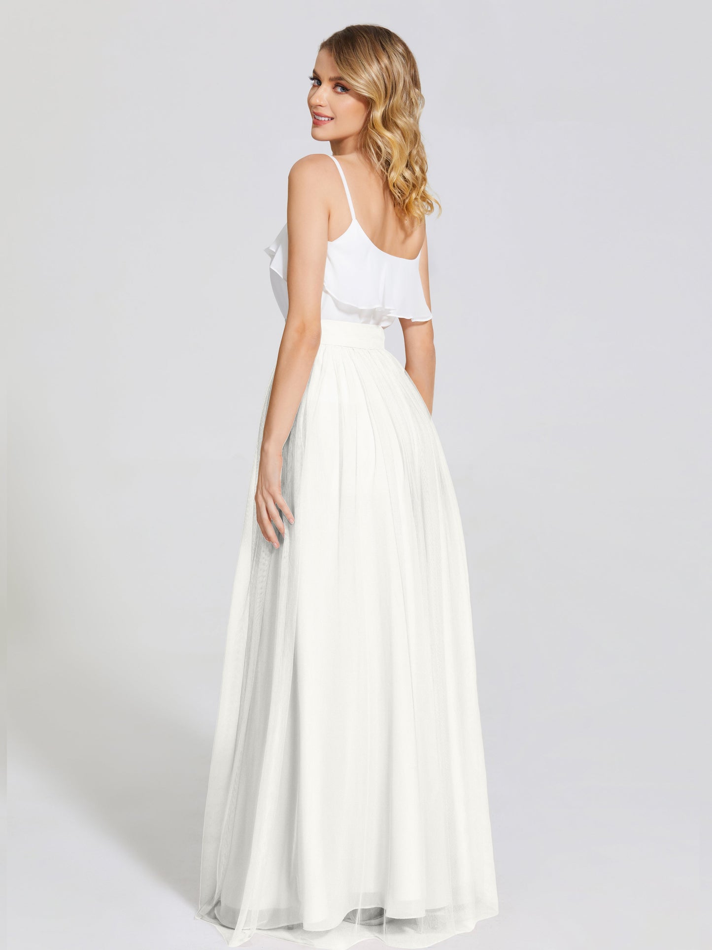 Hayden Two Pieces Tulle Bridesmaid Skirt