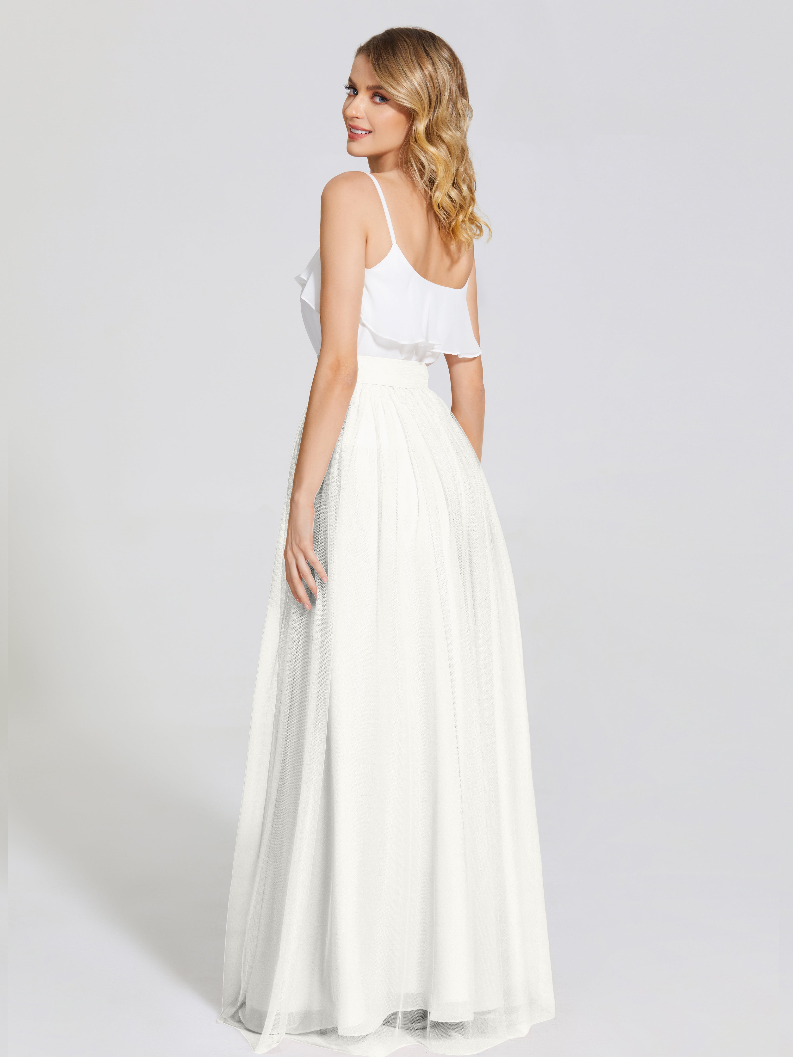 Hayden Two Pieces Tulle Bridesmaid Skirt