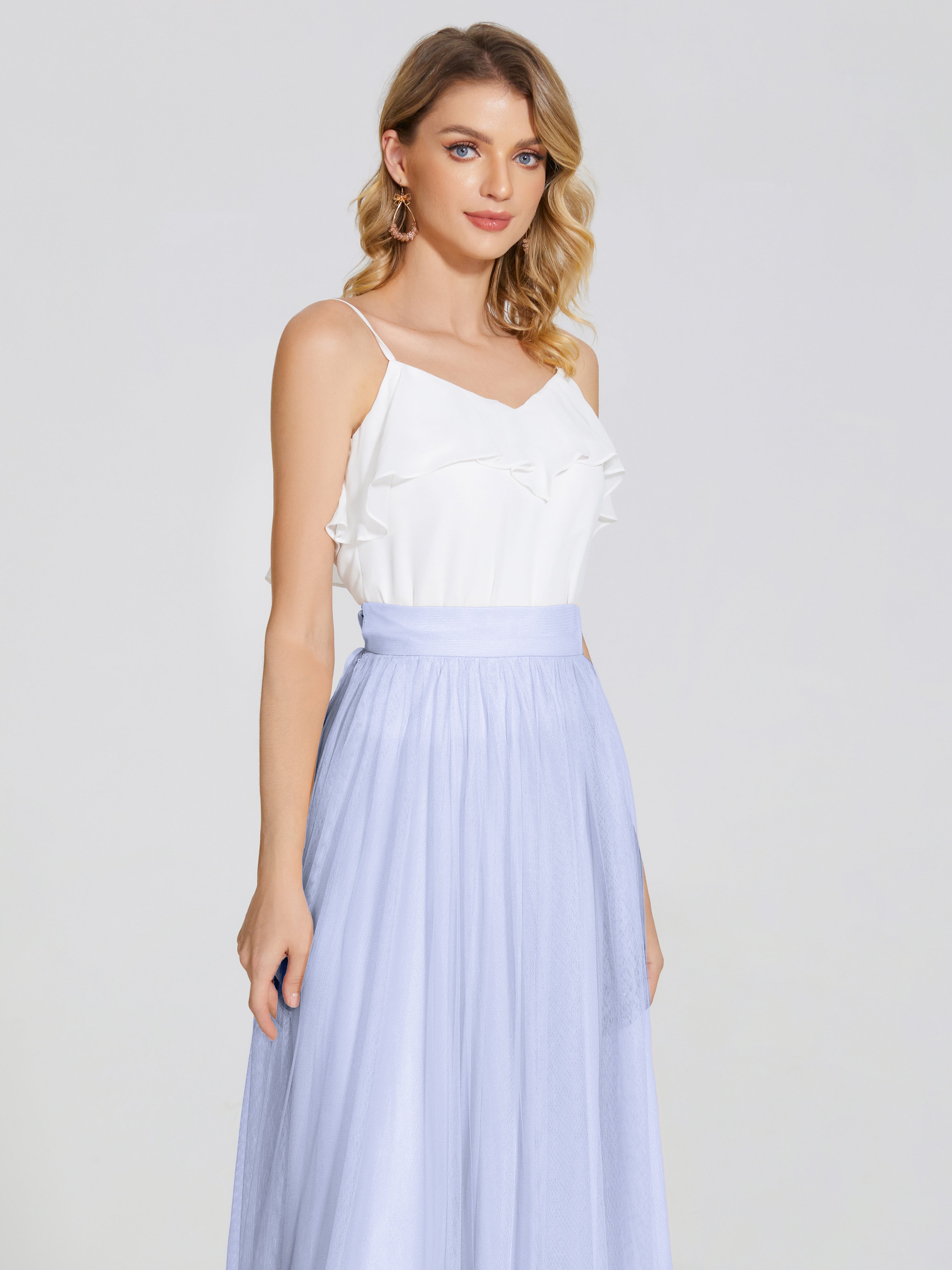 Hayden Two Pieces Tulle Bridesmaid Skirt