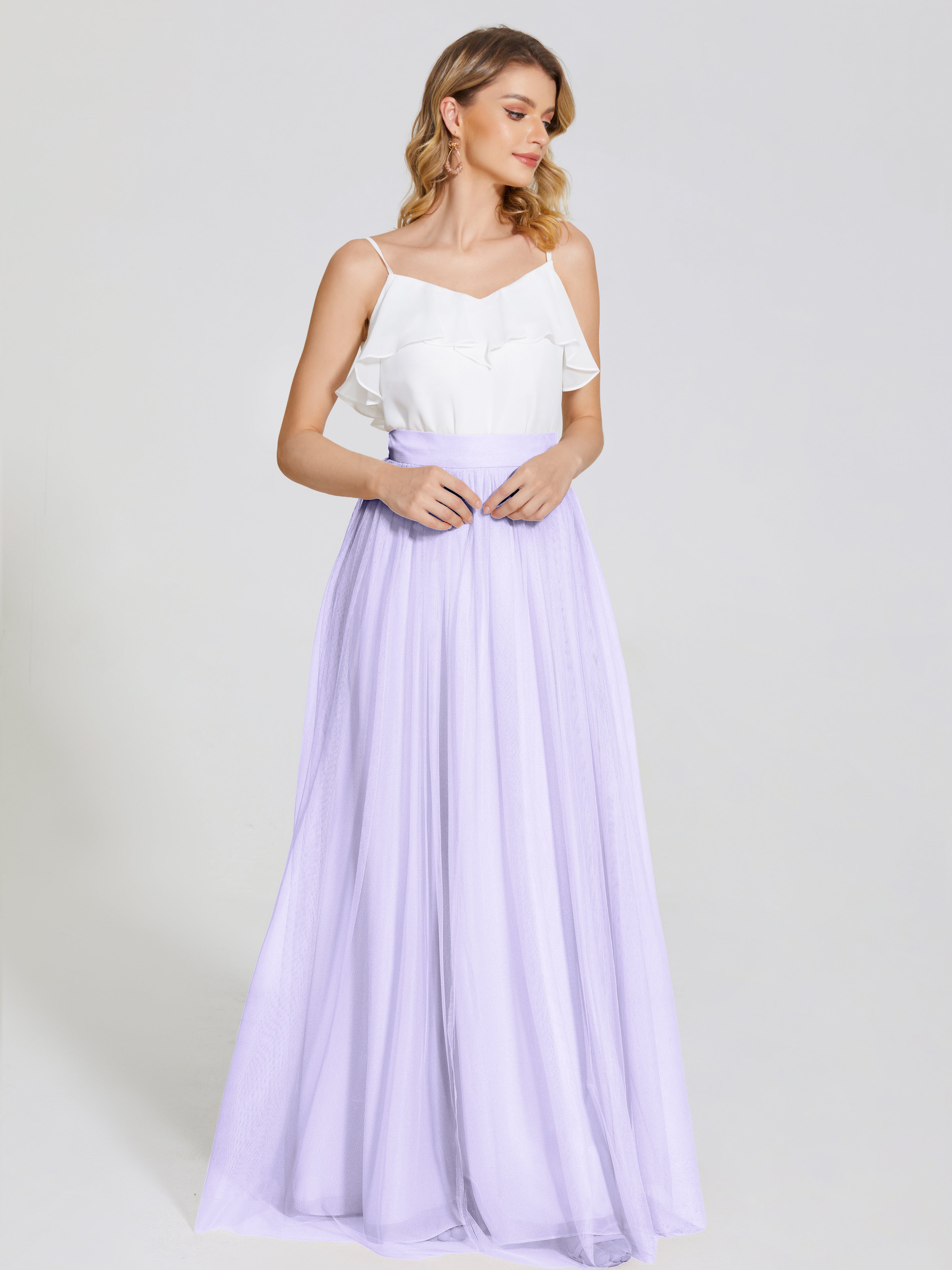 Hayden Two Pieces Tulle Bridesmaid Skirt