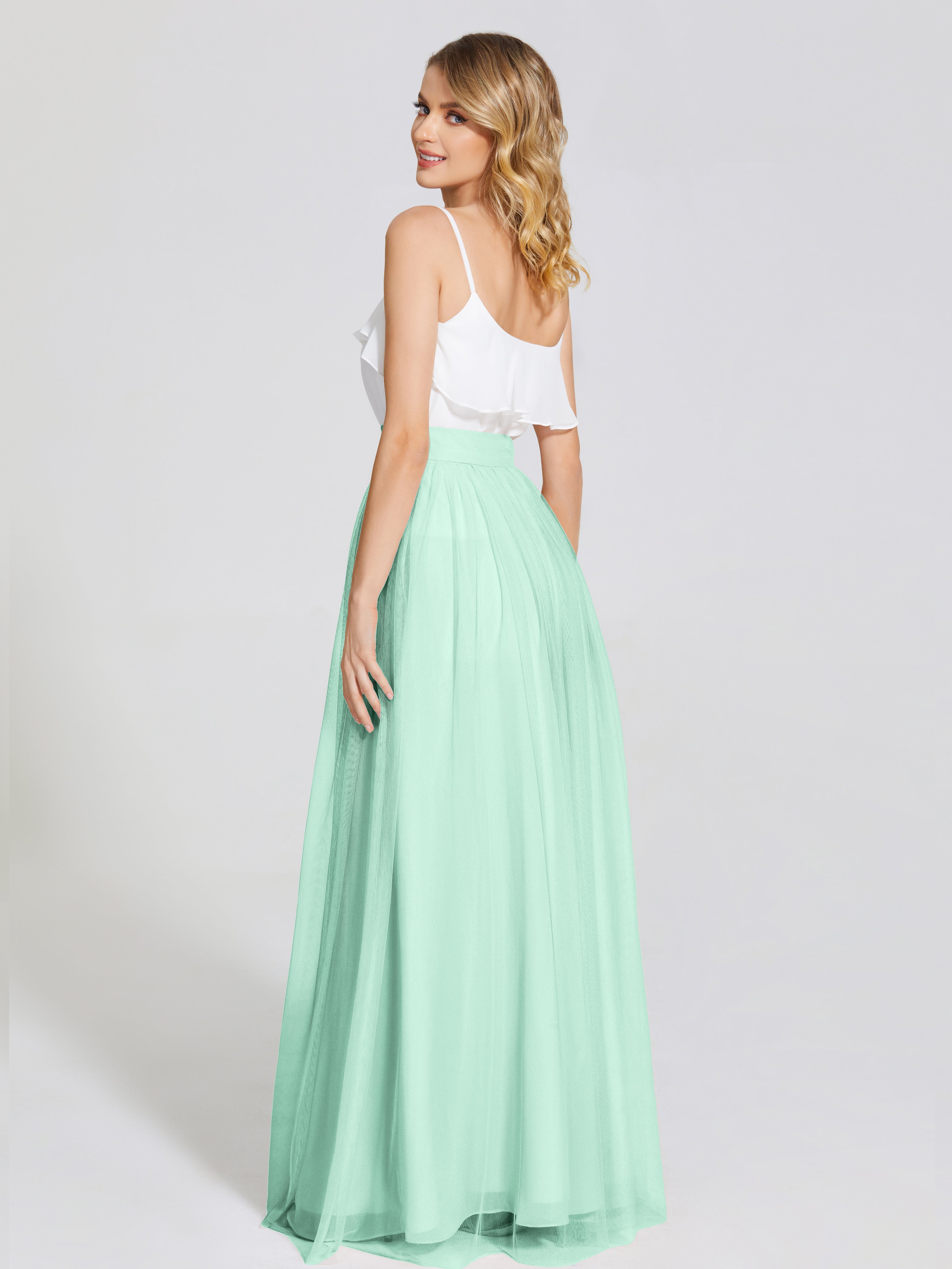 Hayden Two Pieces Tulle Bridesmaid Skirt